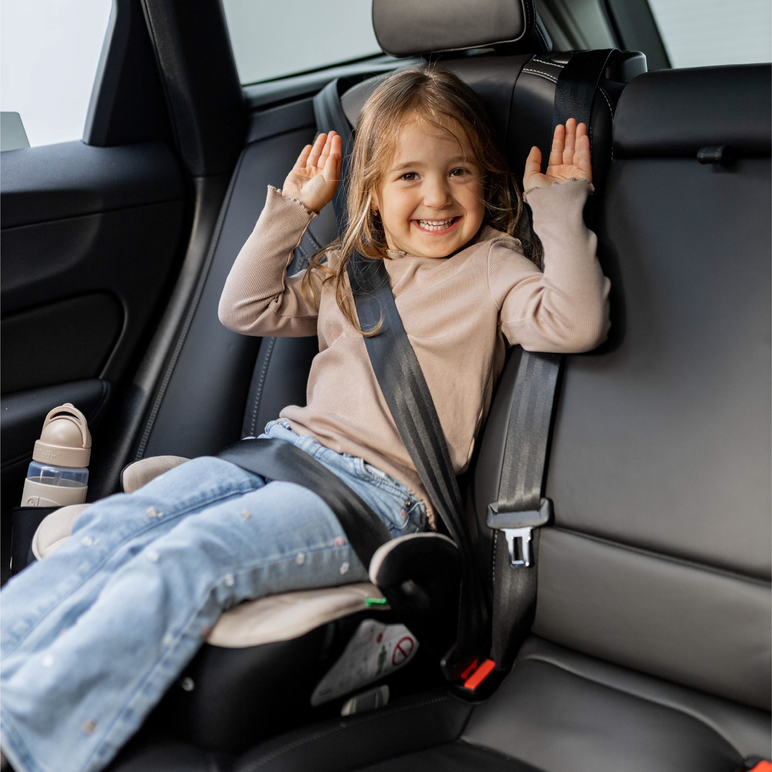 Scaun auto cu suport Tulano Cabby 30 Beige-Black