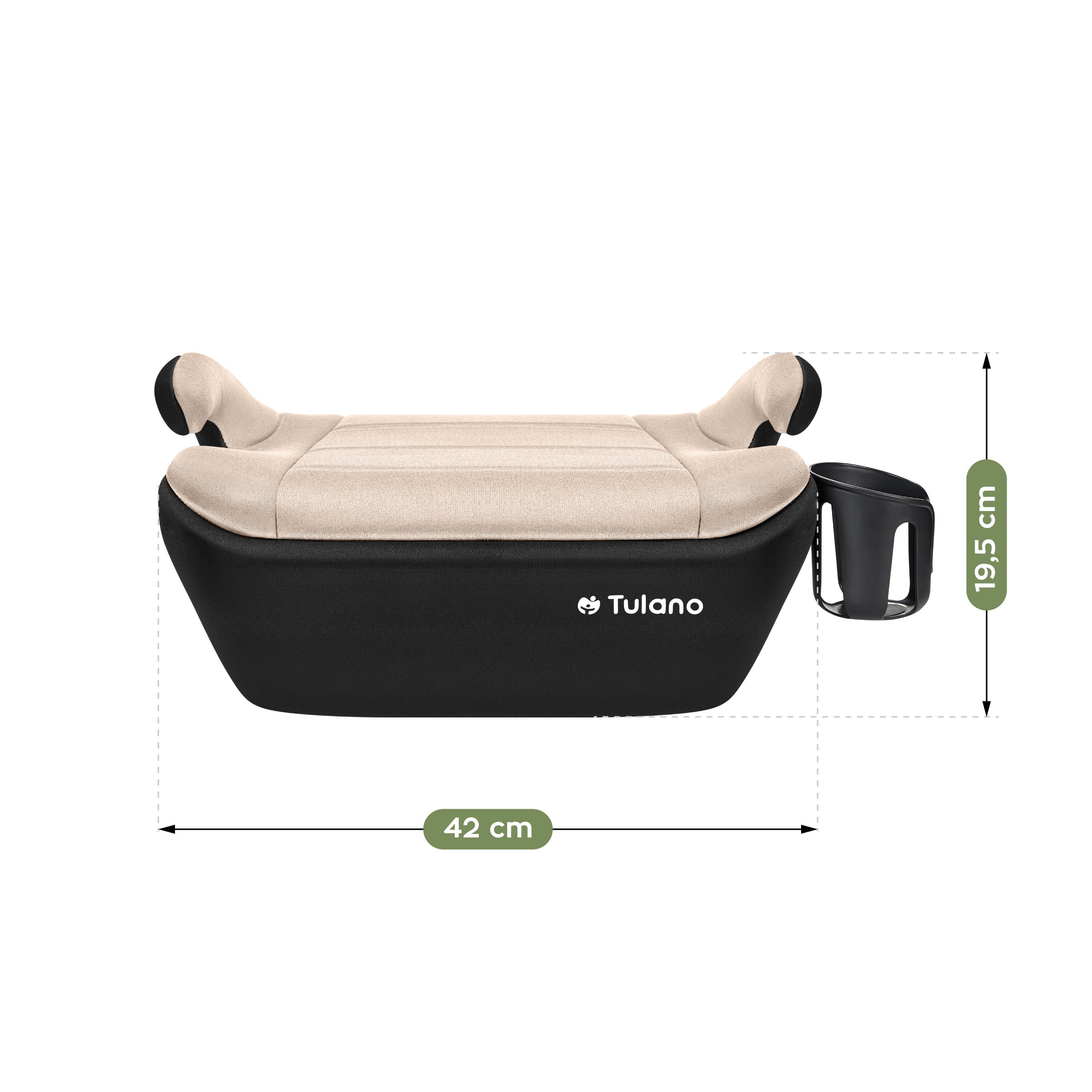 Scaun auto cu suport Tulano Cabby 30 Beige-Black