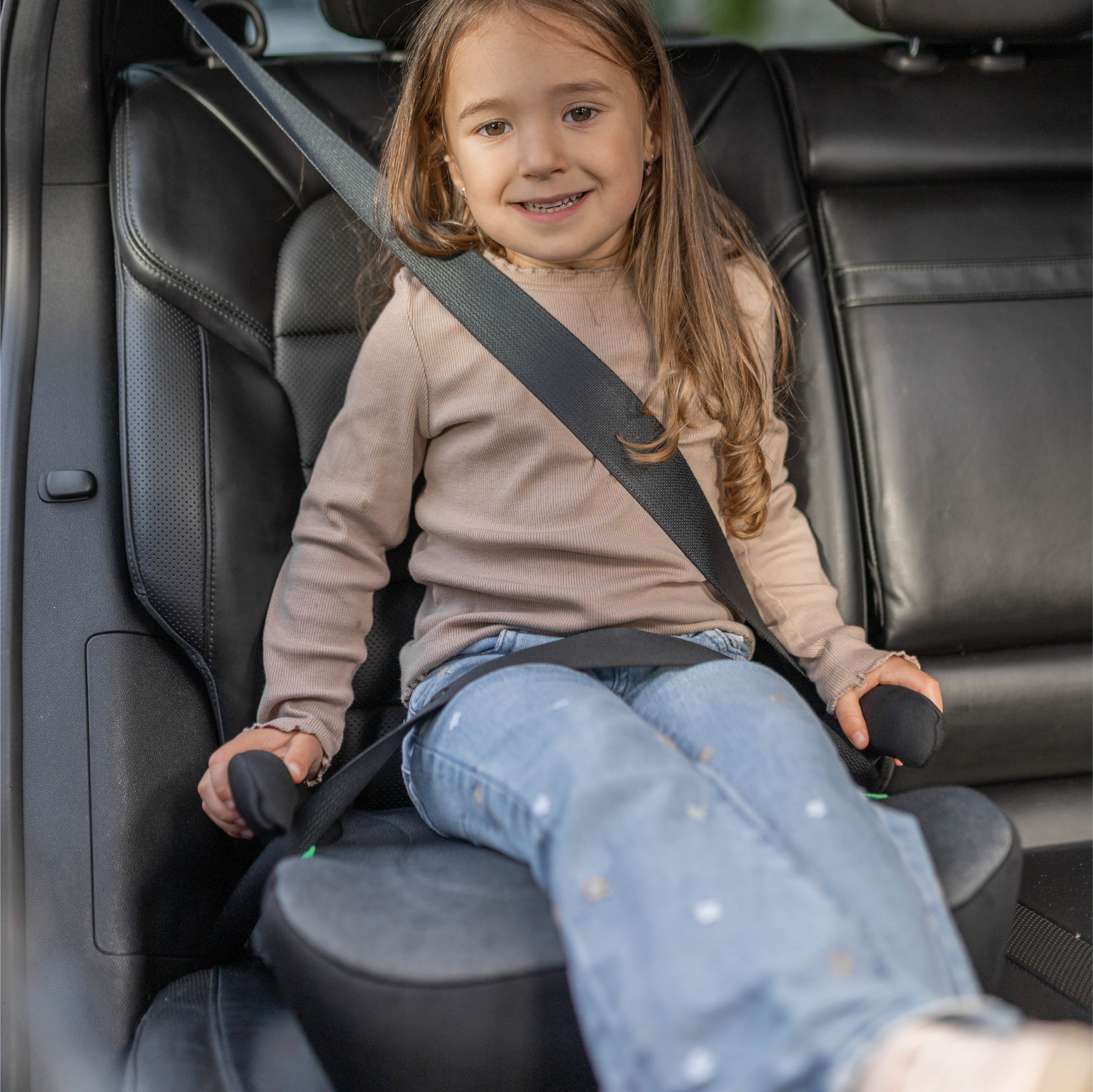 Scaun auto cu suport Tulano Cabby 35 Grey ISOFIX 125-150 cm I-Size
