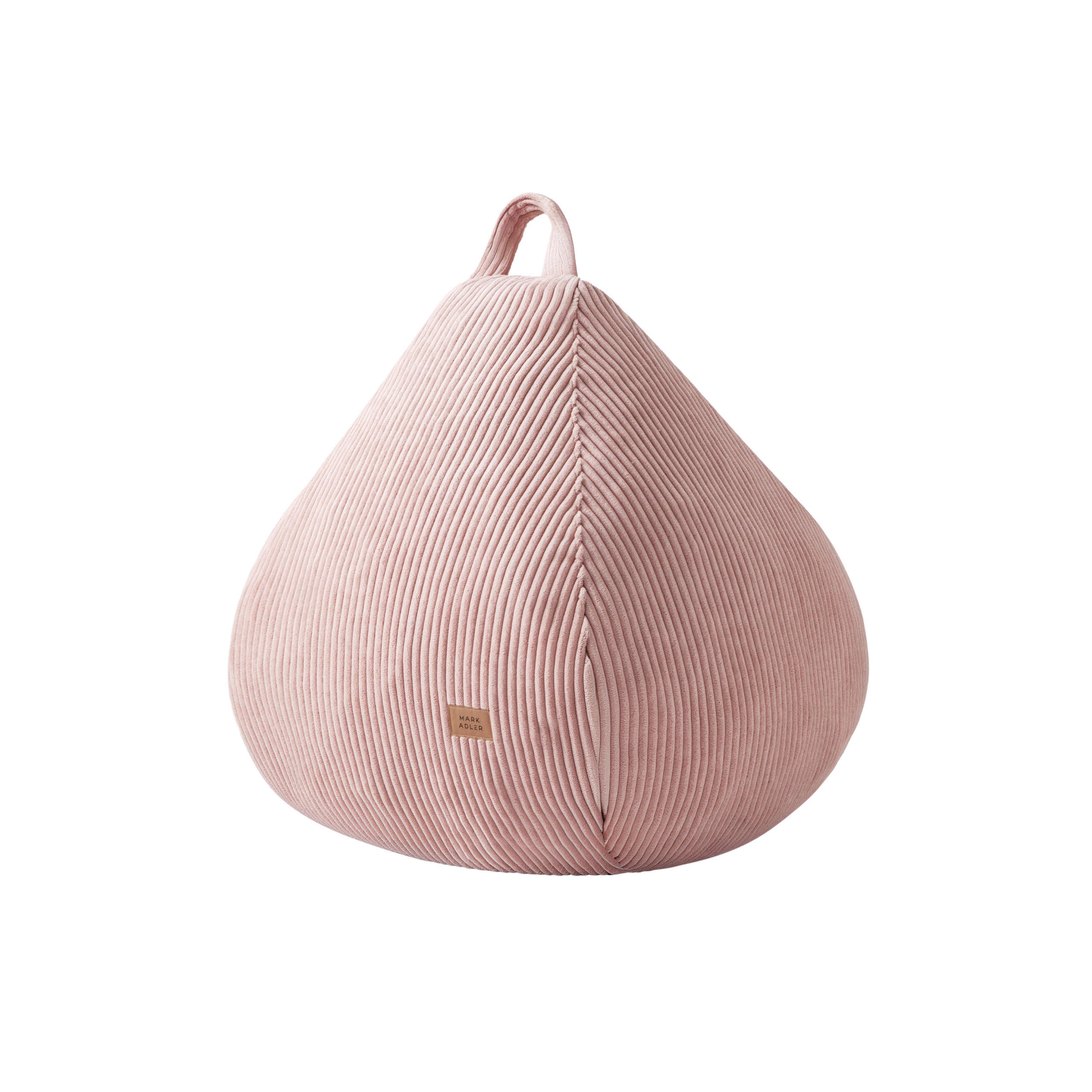 Puf sac din velur, gri, Mark Adler Comfy 1.0 Pink