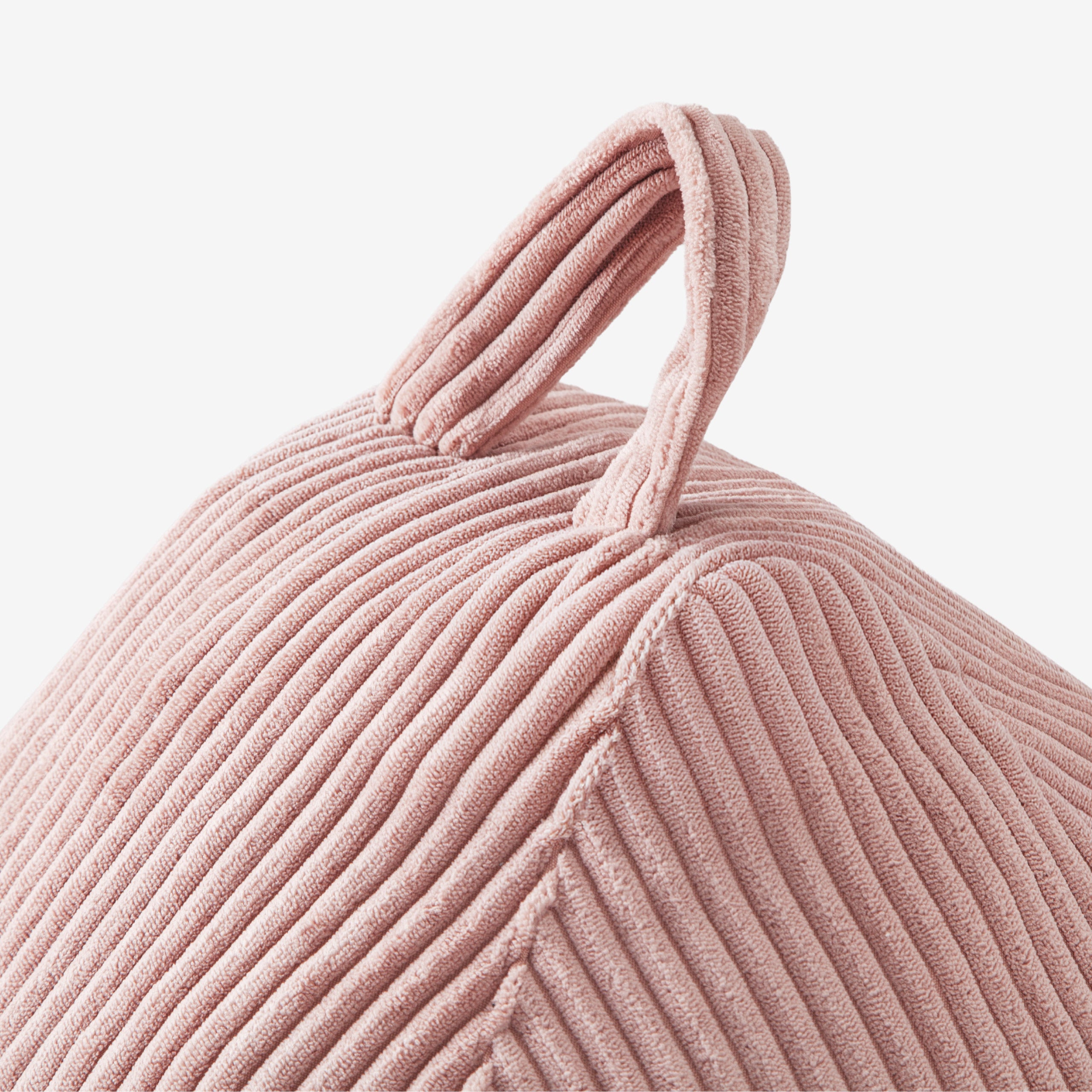 Puf sac din velur, gri, Mark Adler Comfy 1.0 Pink
