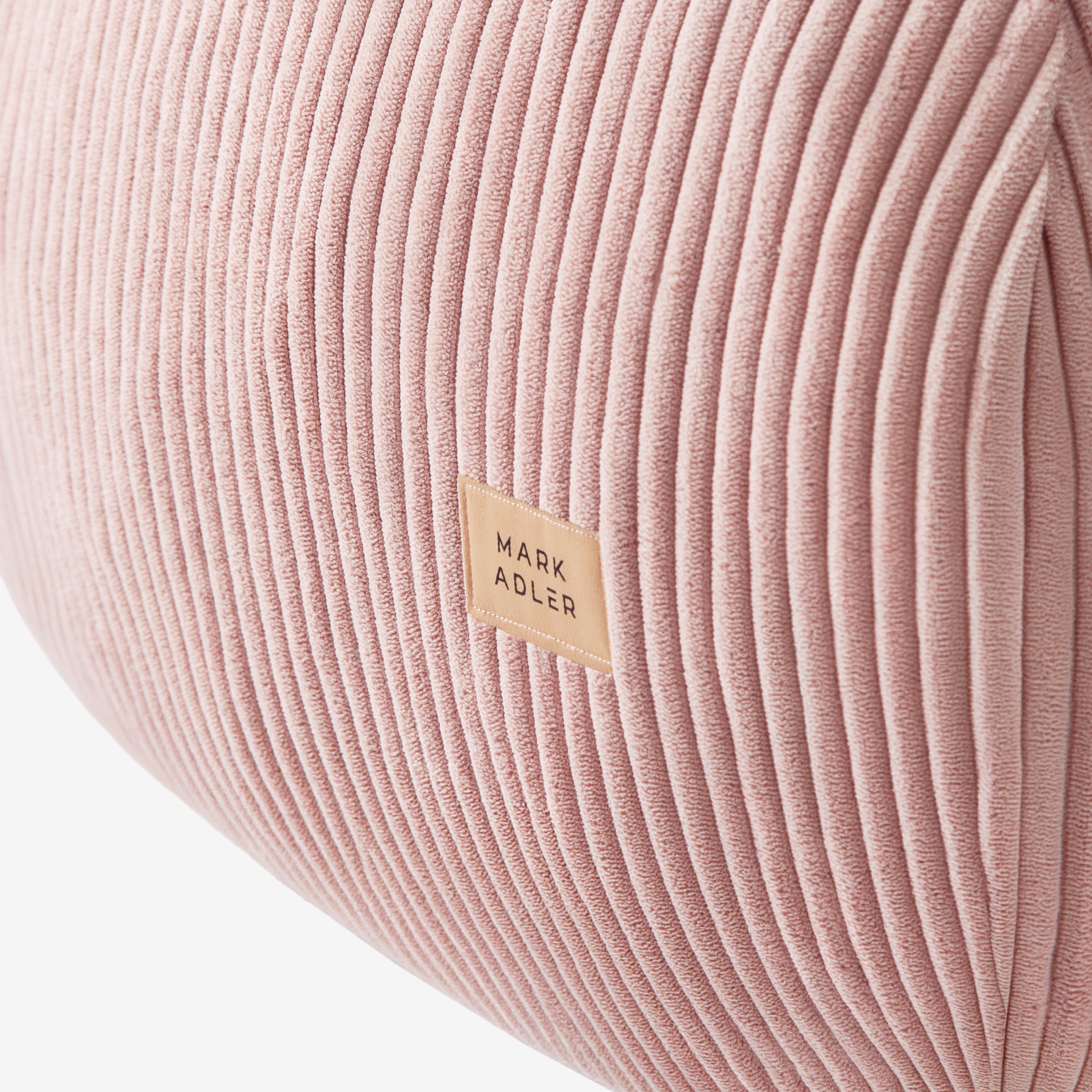 Puf sac din velur, gri, Mark Adler Comfy 1.0 Pink