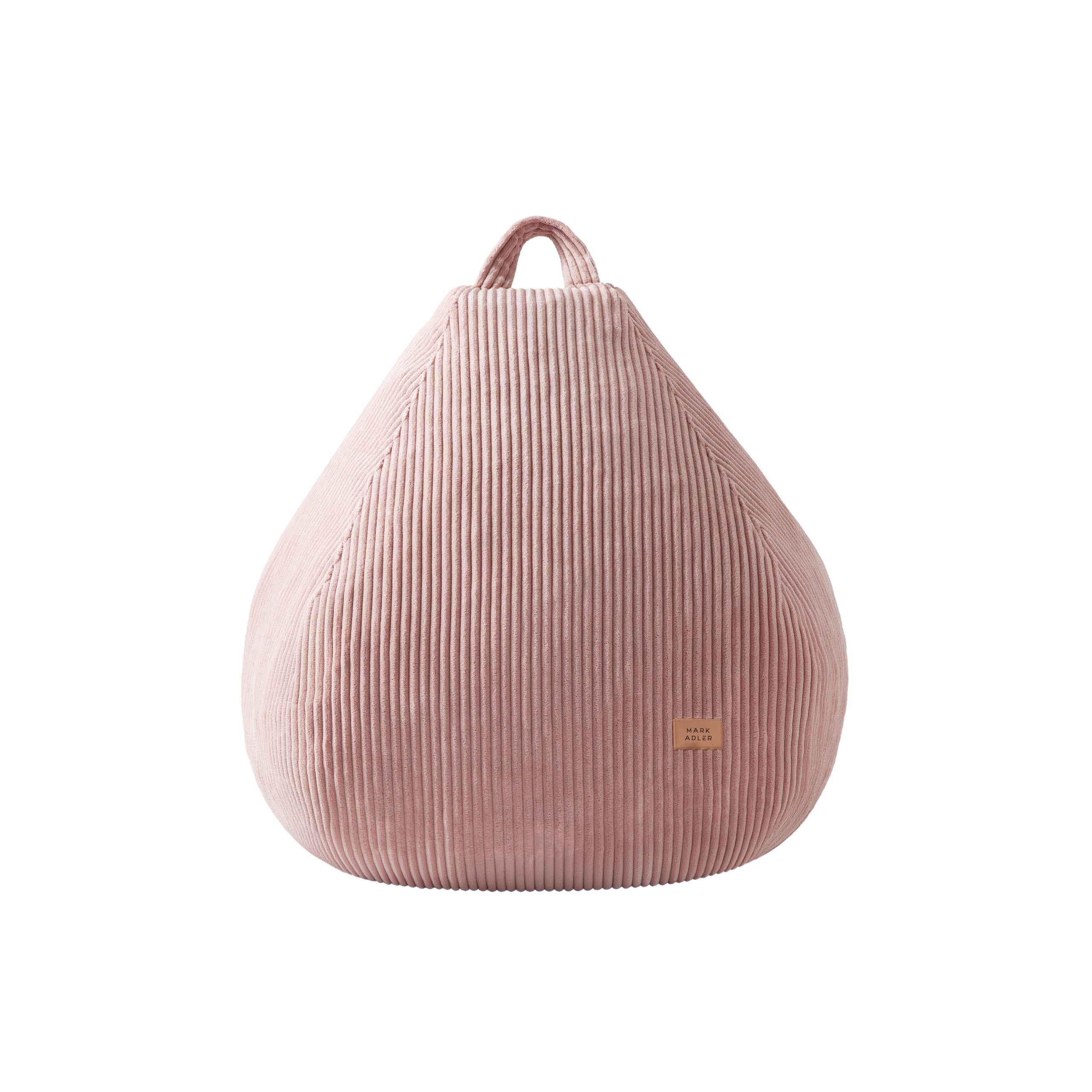 Puf sac din velur, gri, Mark Adler Comfy 1.0 Pink