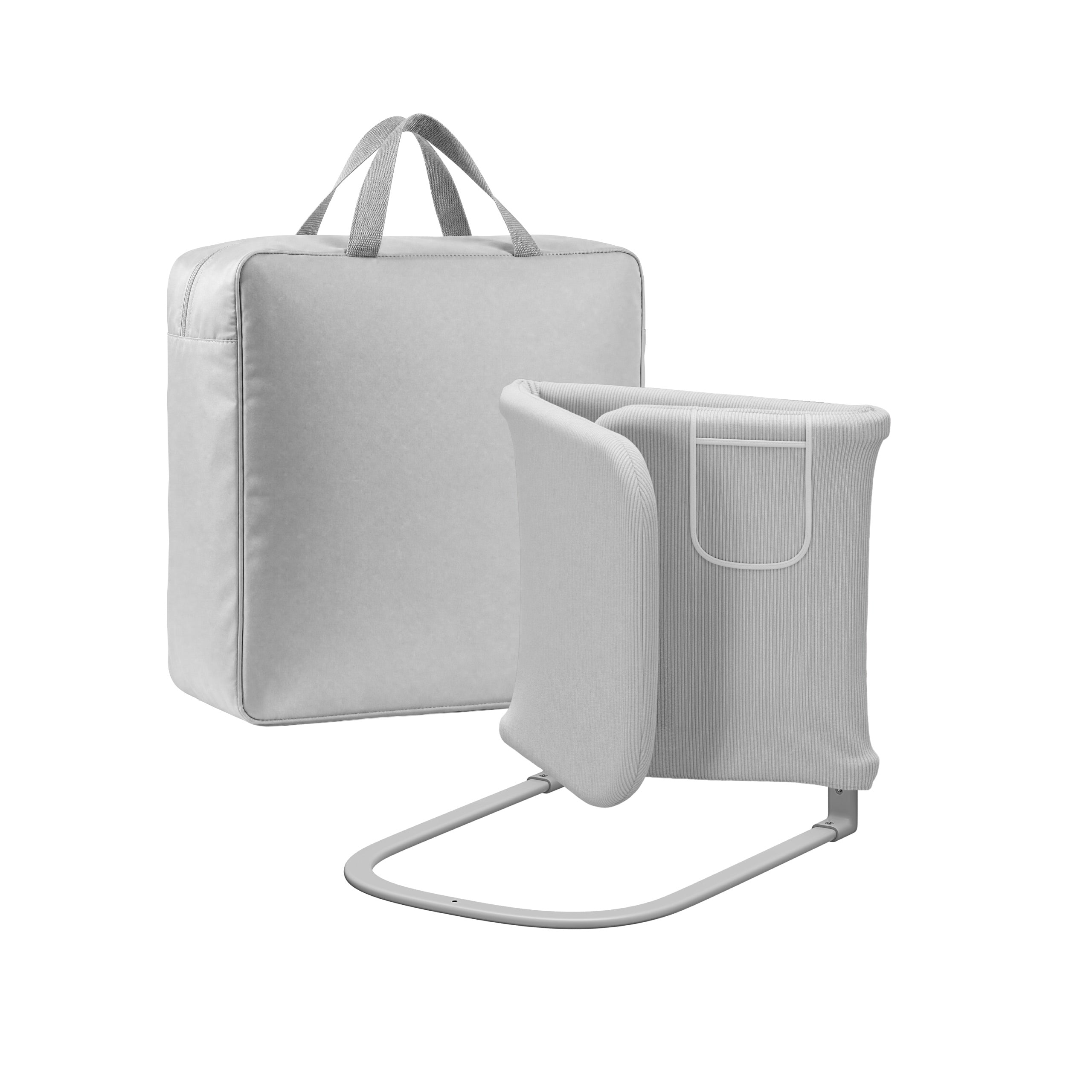 Barieră de protecție pentru pat copii 150 cm Tulano Cover 55 Grey