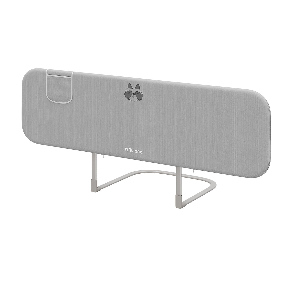 Barieră de protecție pentru pat copii 150 cm Tulano Cover 55 Grey