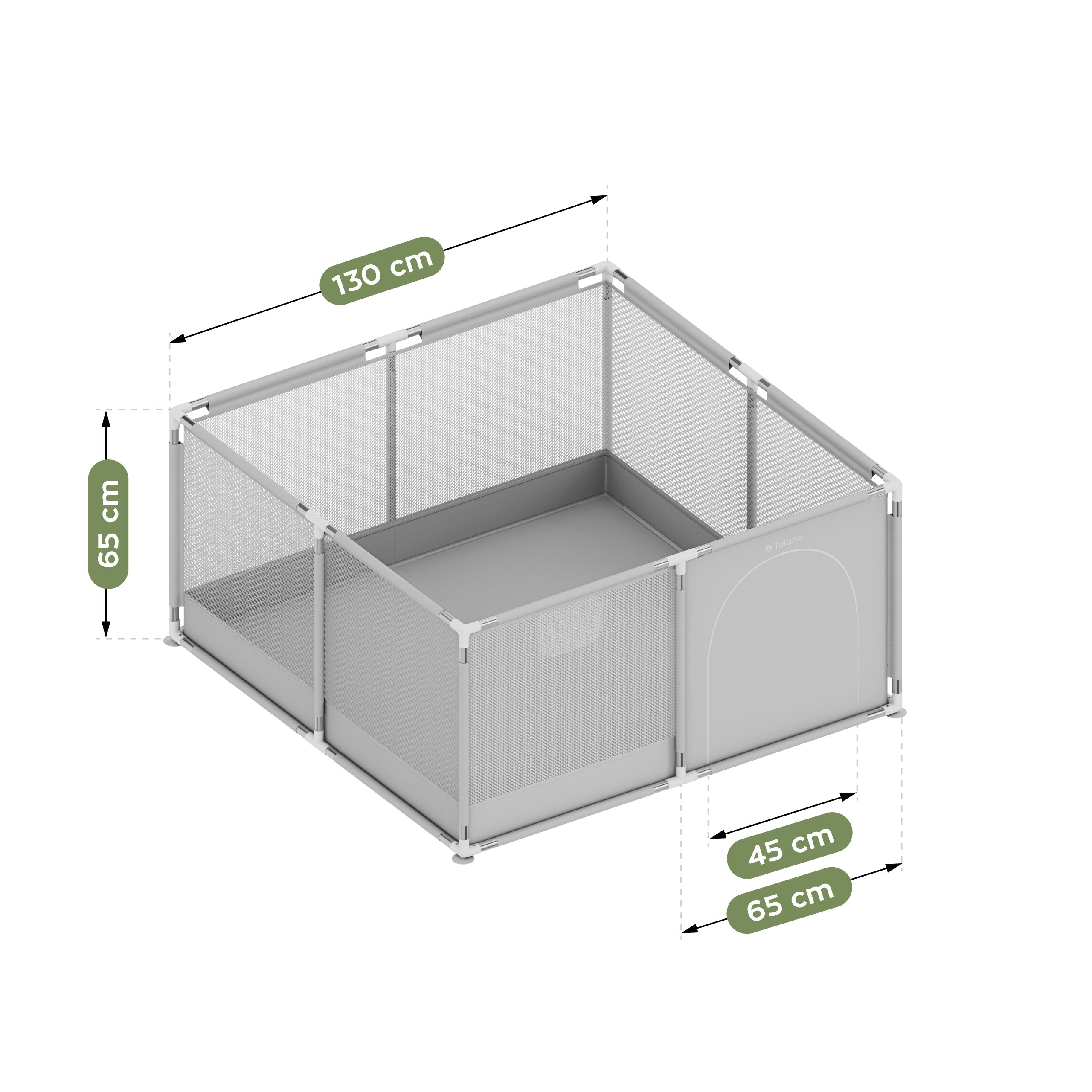 Pătuț pentru copii TULANO Cozy 20 – 130 cm