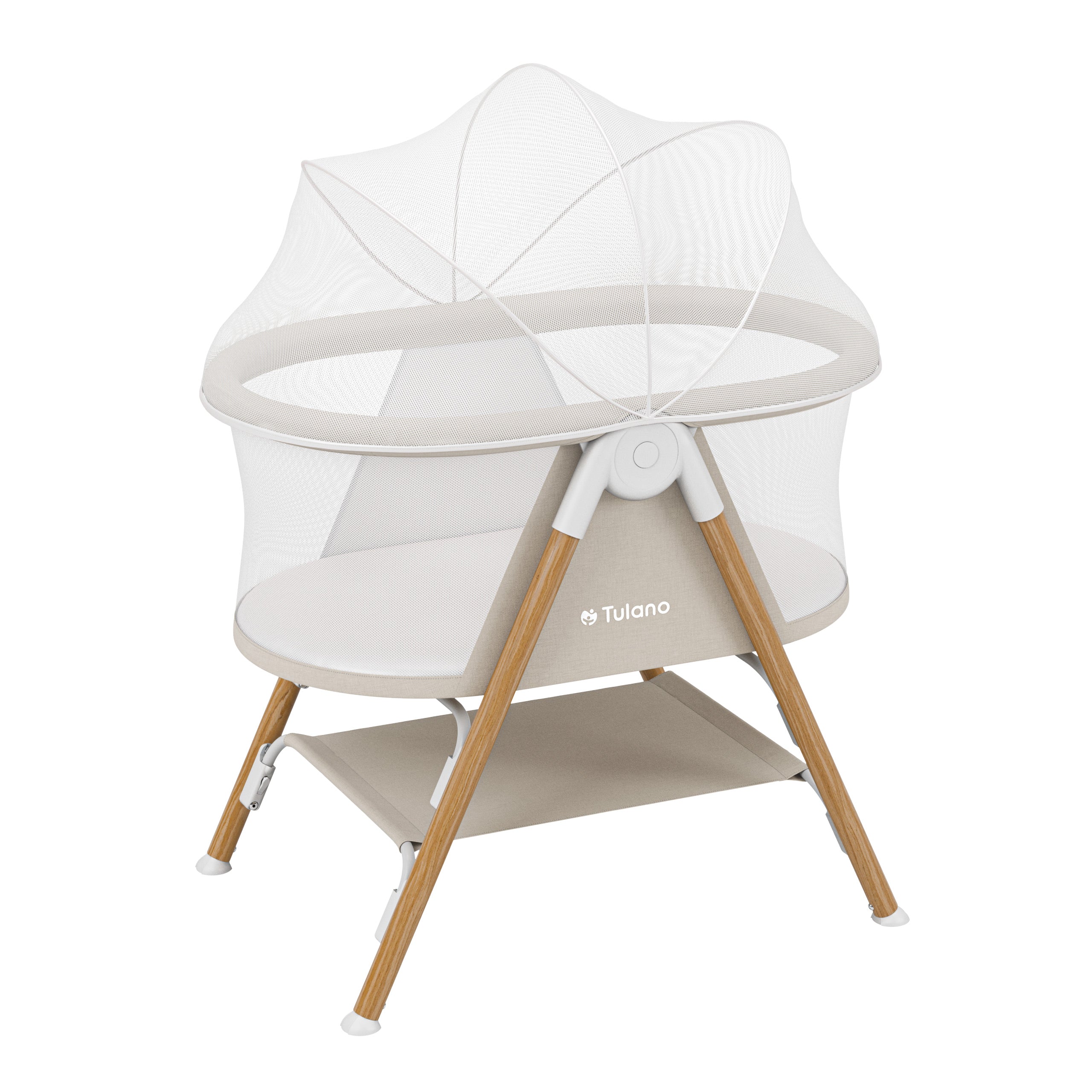 Pătuț de călătorie pentru copii Tulano Dream 20 Beige