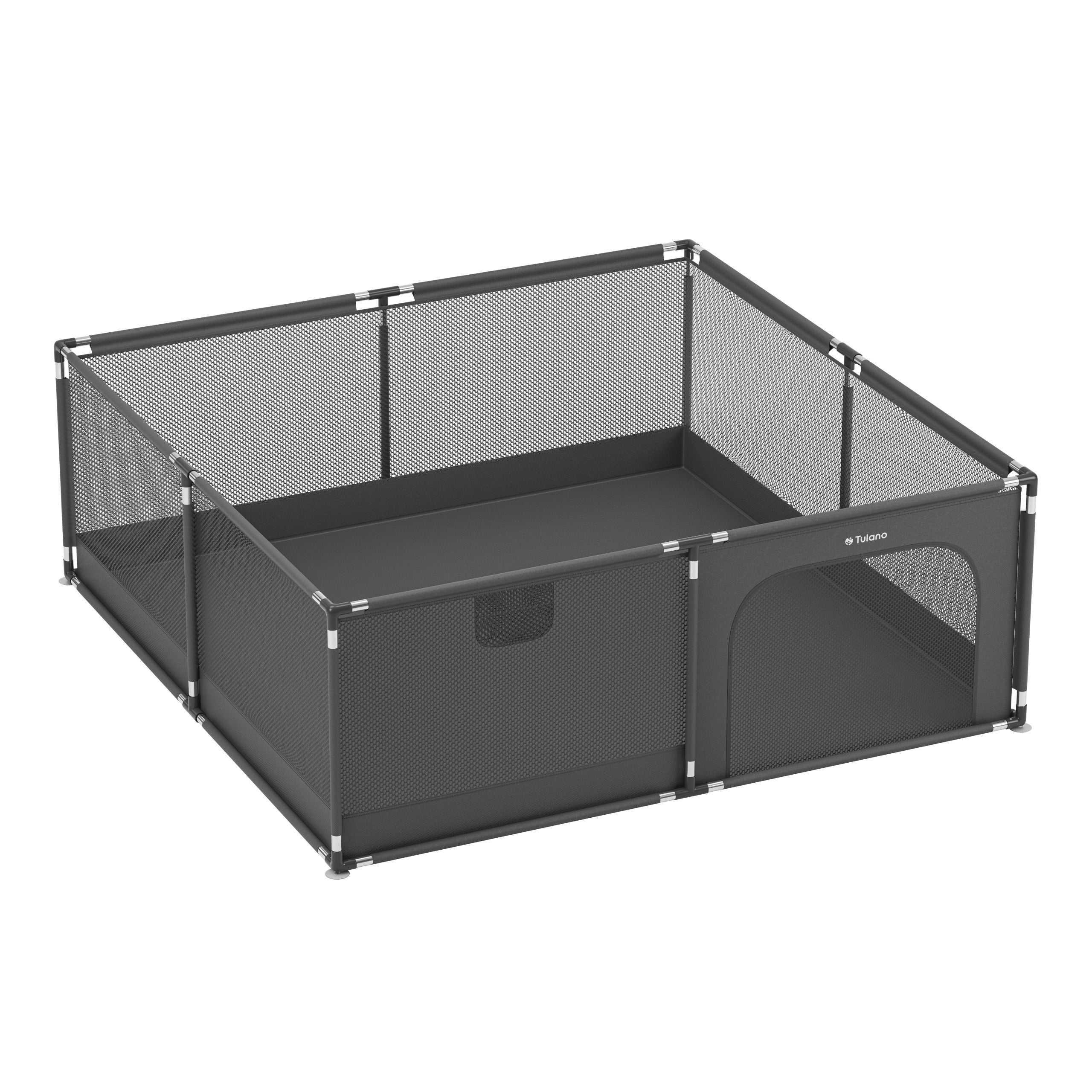 OUTLET Pătuț pentru copii Tulano Cozy 28 Graphite - 200 cm