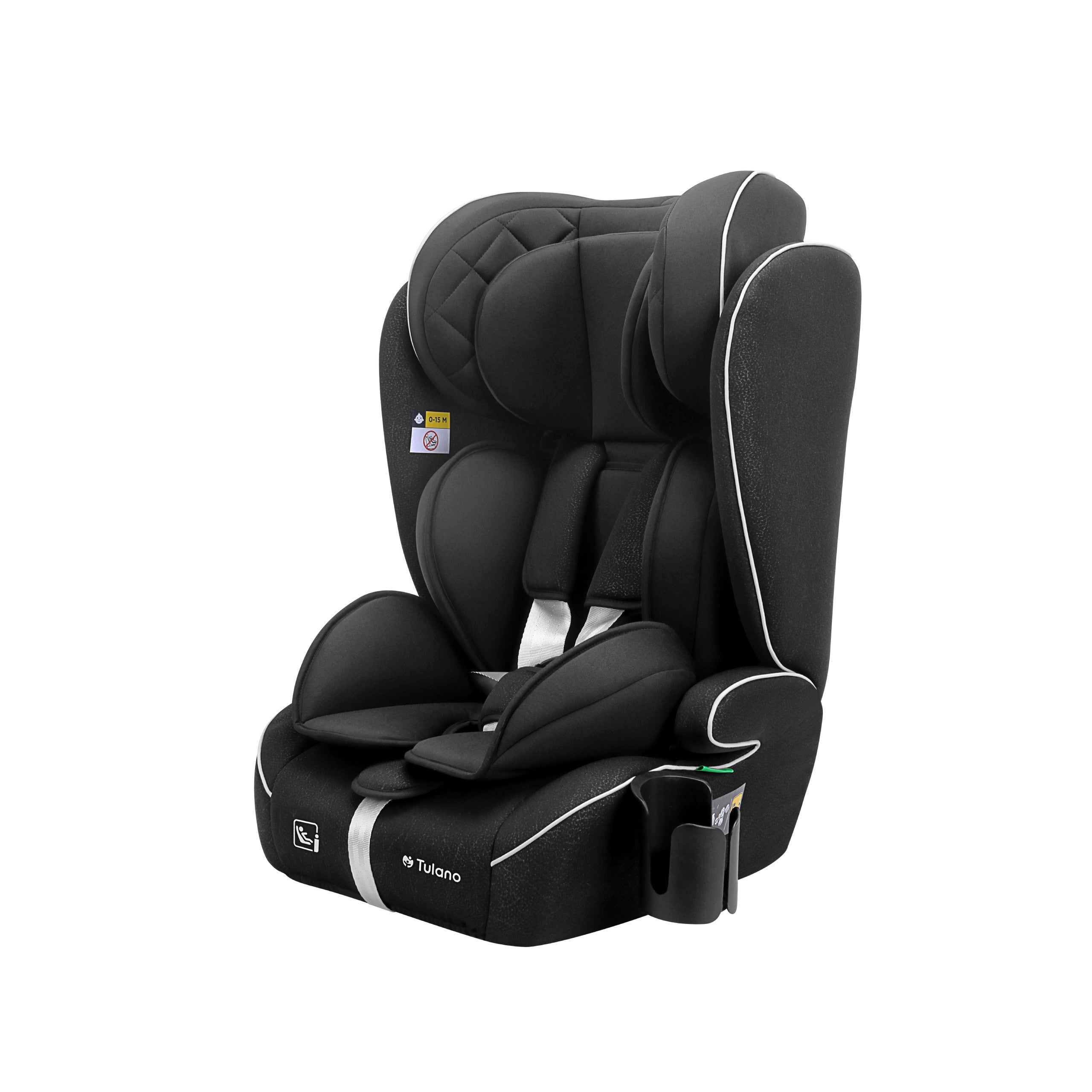 Scaun auto Tulano Zooma 25 Black 76–150 cm I-Size