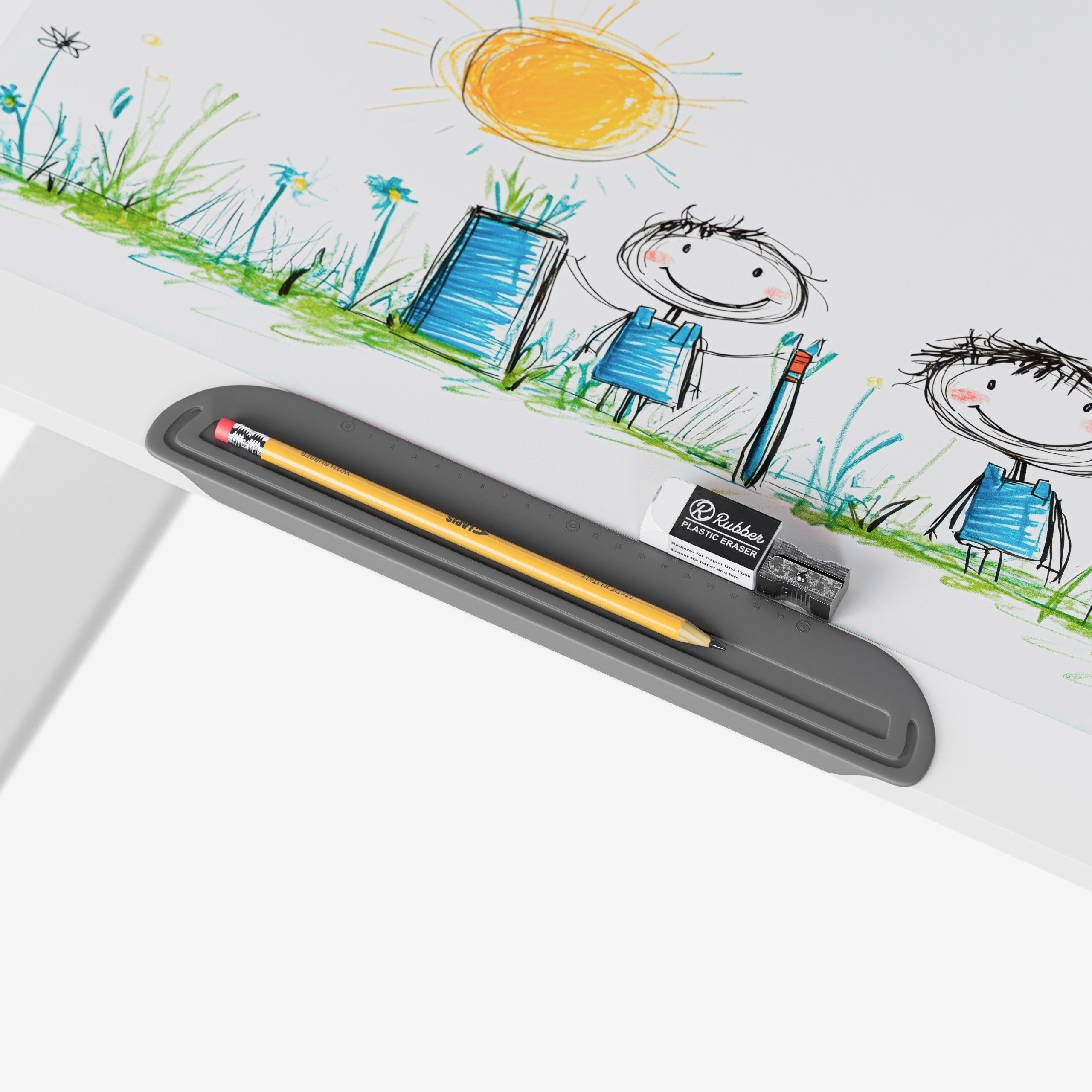 OUTLET Birou pentru copii reglabil Mark Adler Study 3.7 Grey