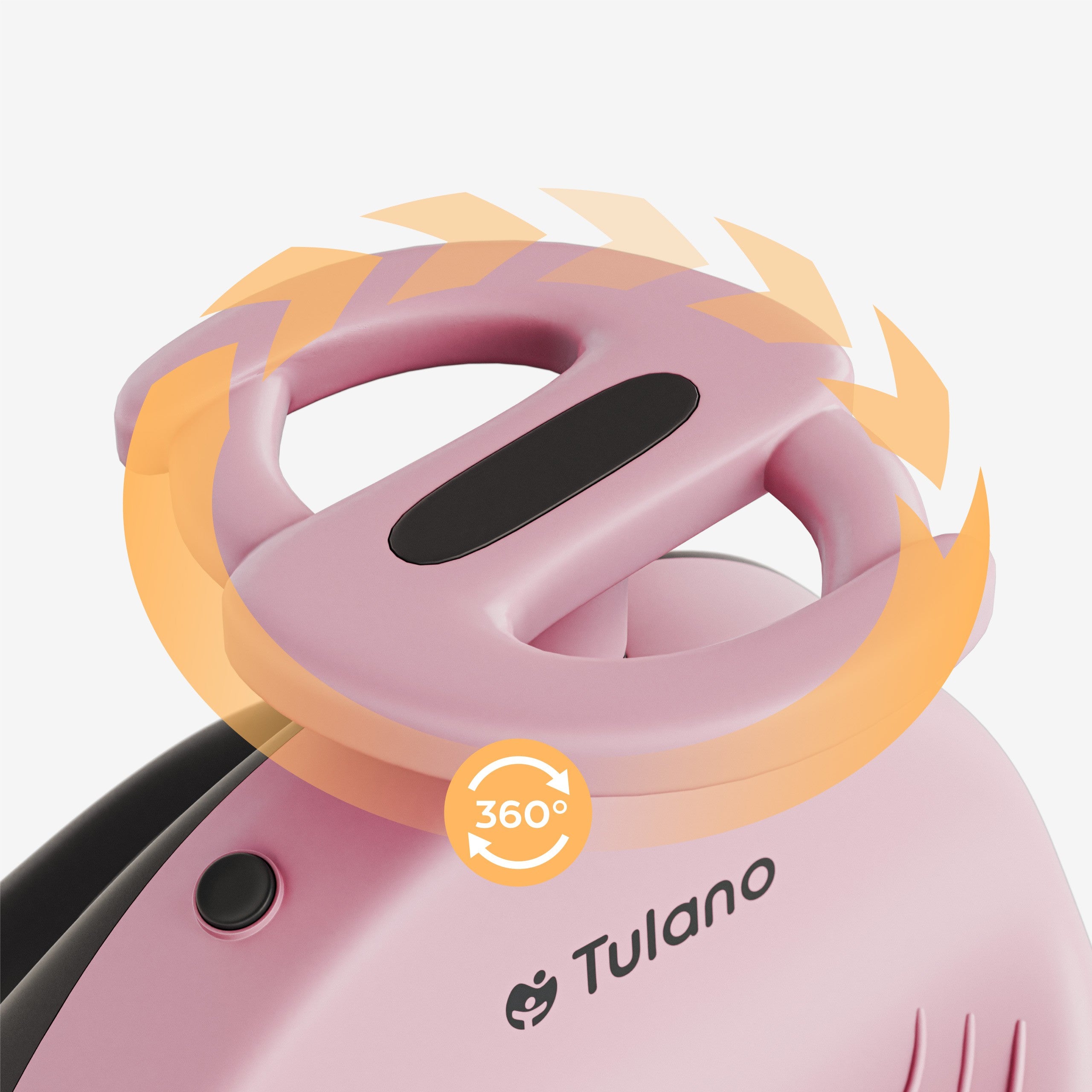 Mașinuță pentru copii cu propulsie gravitațională și LED-uri Tulano Focus 35 Pink