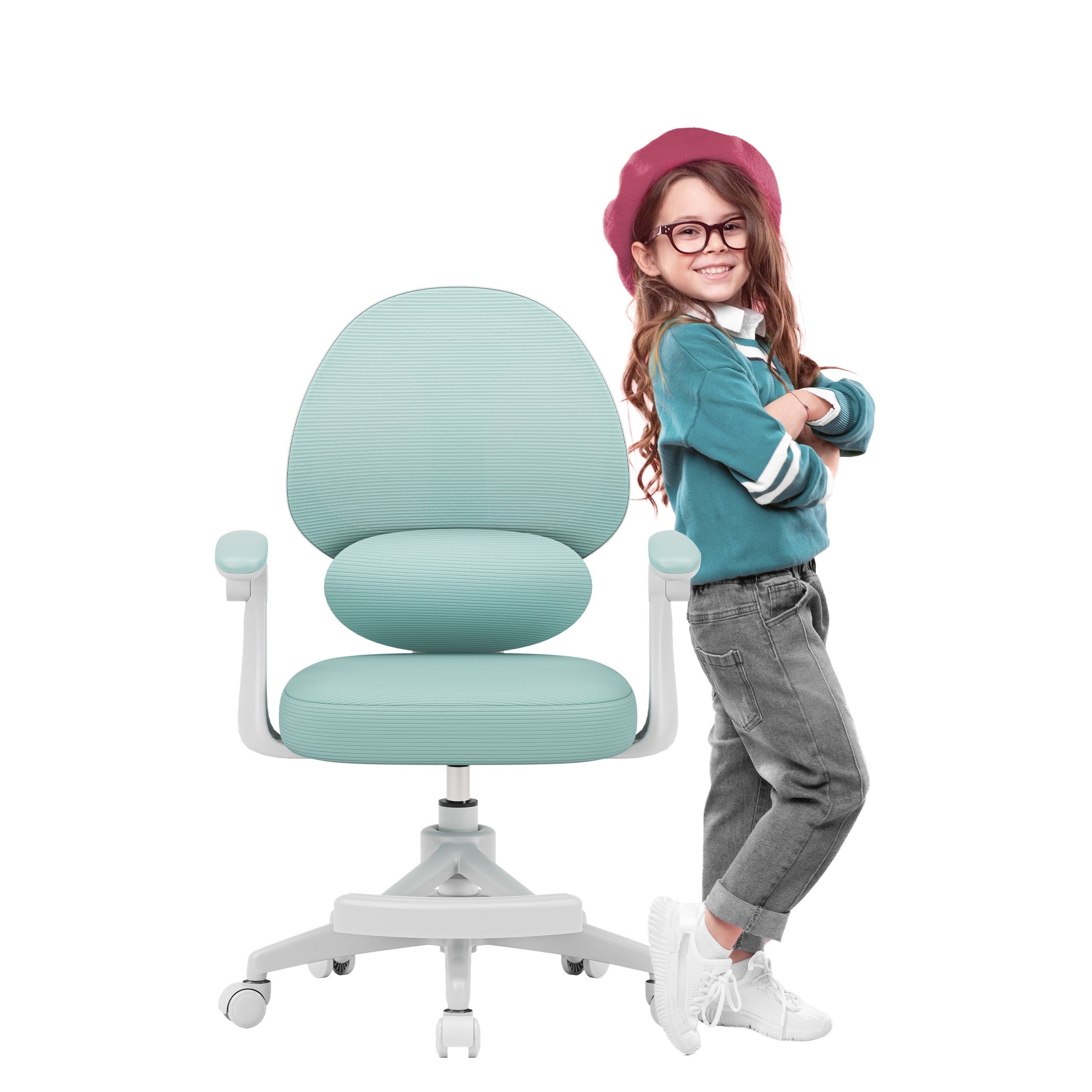 Fotoliu reglabil pentru copii Mark Adler Junior 4.5 Mint