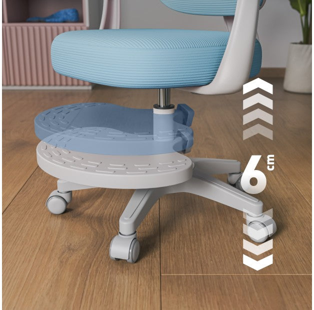 Scaun ergonomic pentru copii Mark Adler Junior 4.4 Blue