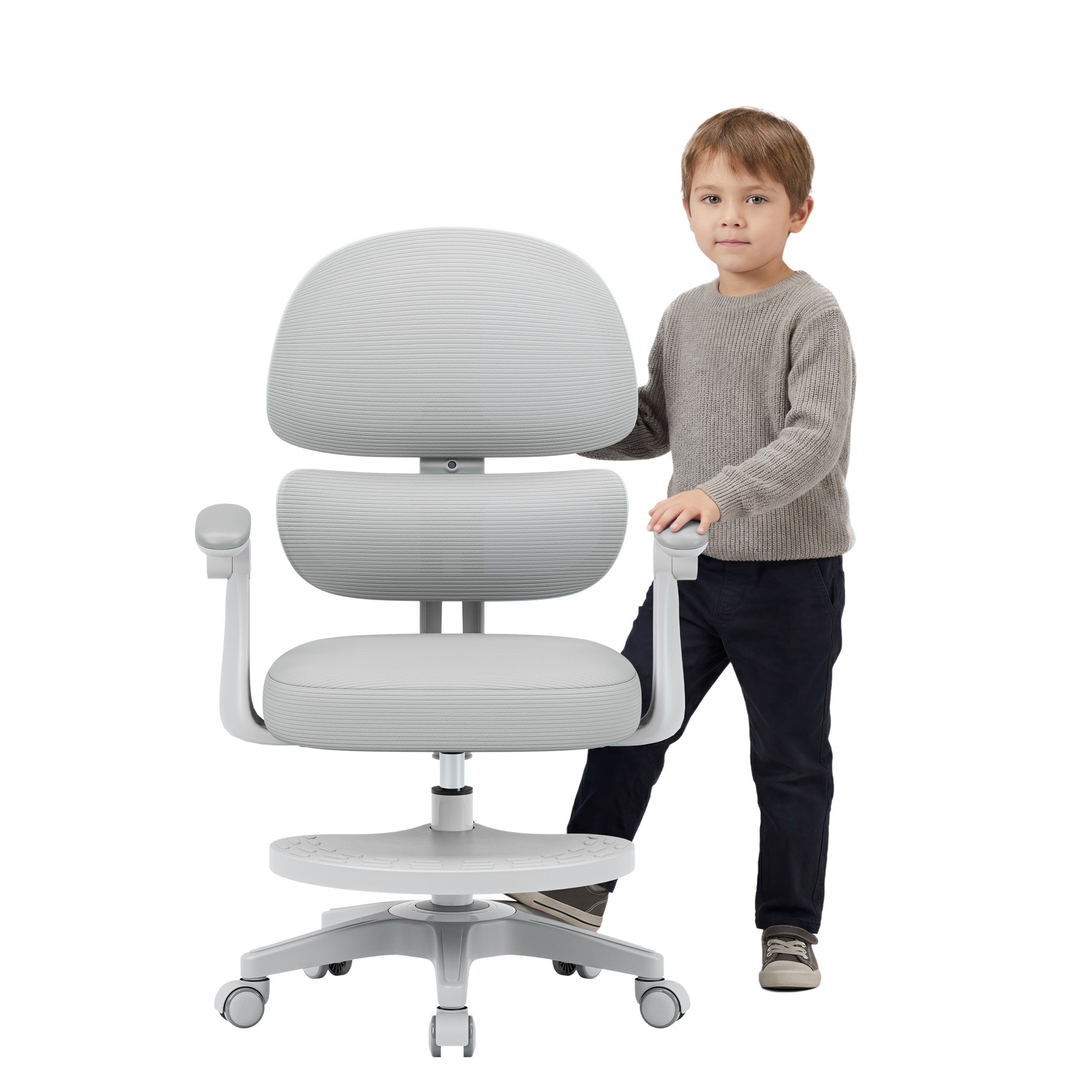 Scaun ergonomic pentru copii Mark Adler Junior 4.4 Grey
