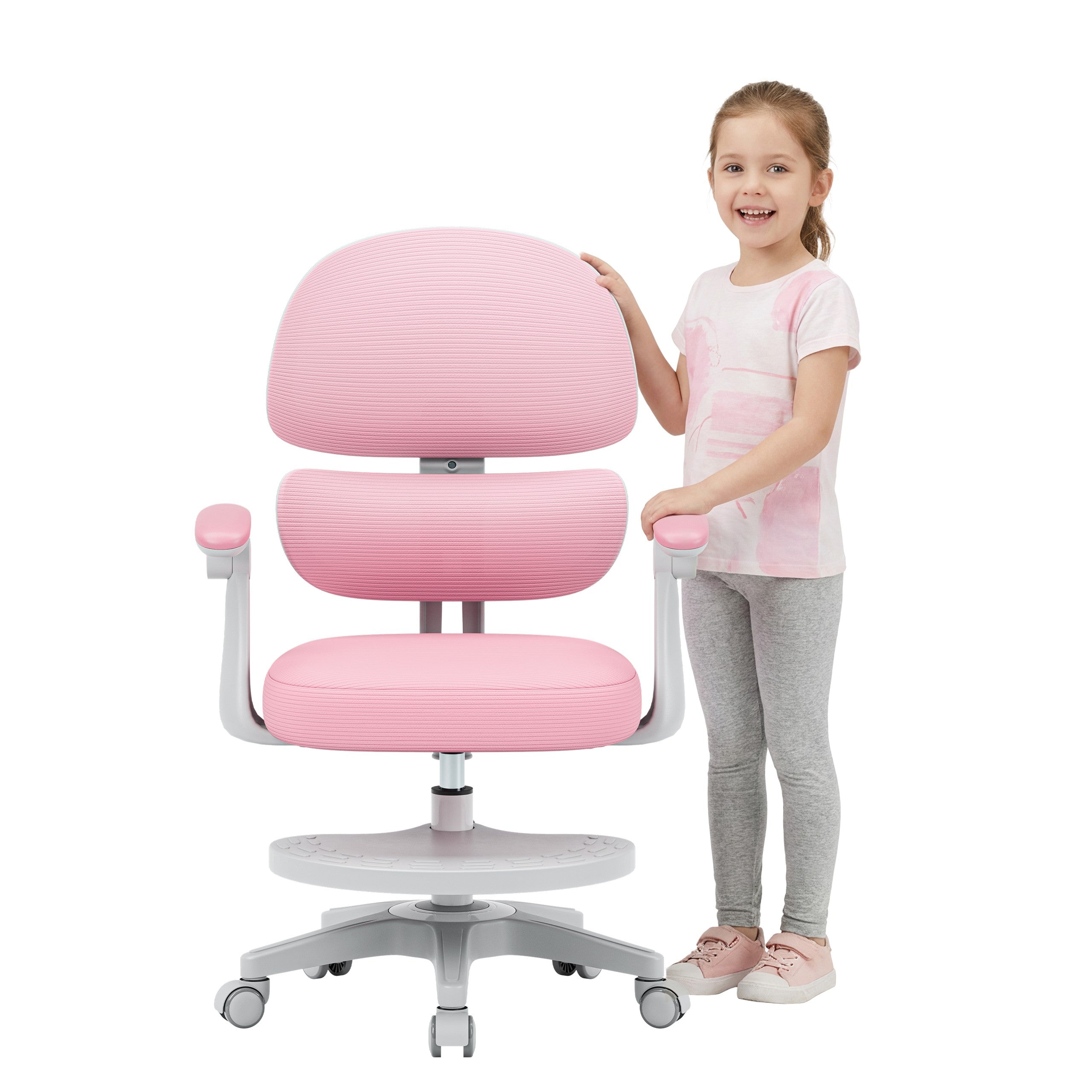 Scaun ergonomic pentru copii Mark Adler Junior 4.4 Pink