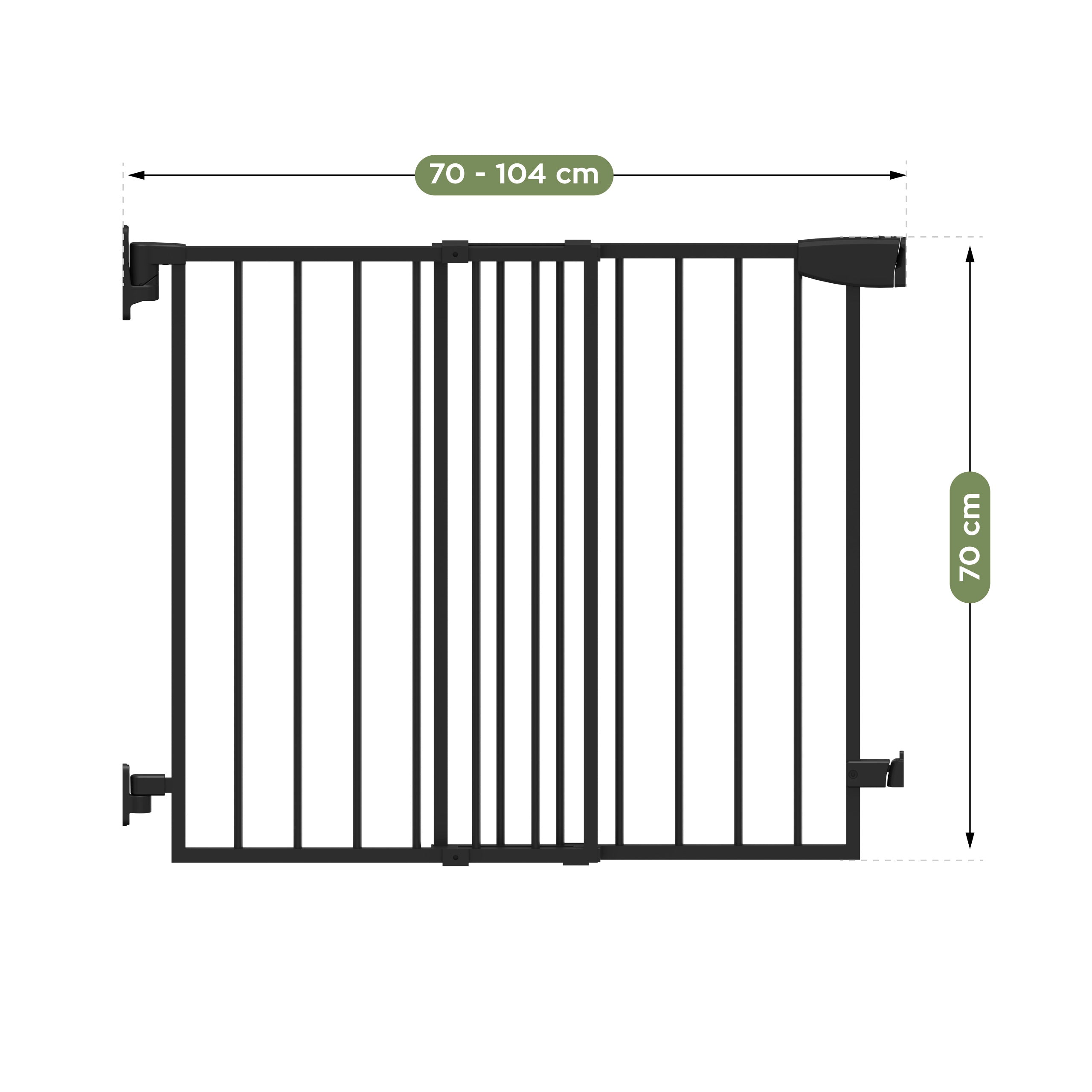 OUTLET Balustradă pentru scări Tulano Guardian 1.0 Black