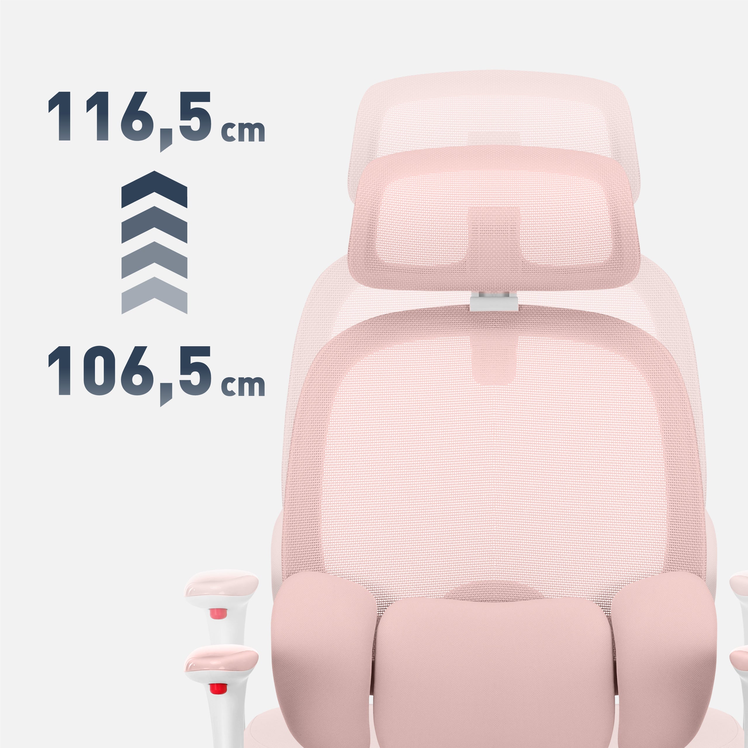 Înălțime reglabilă – se potrivește perfect cu biroul