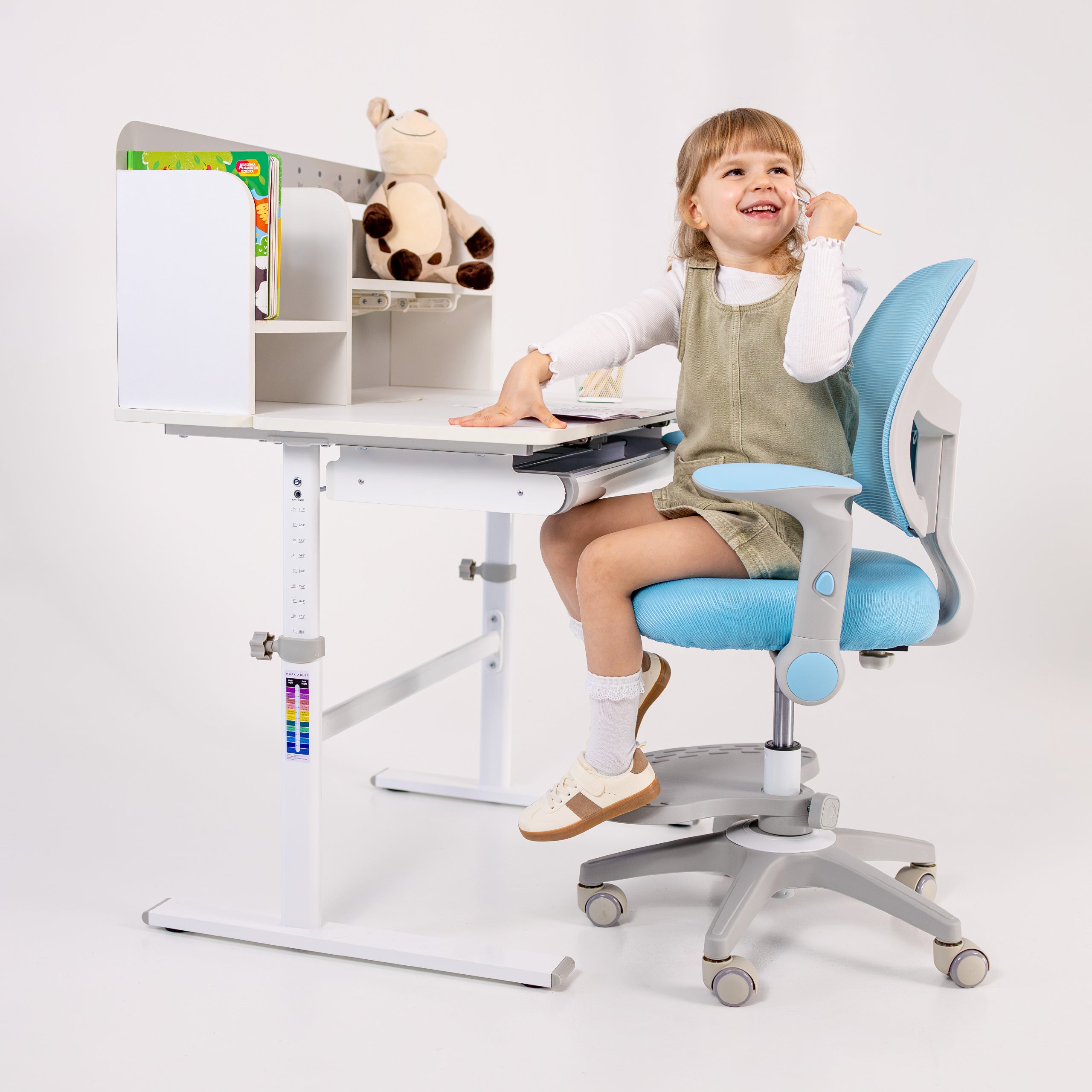 Scaun rotativ ergonomic pentru copii