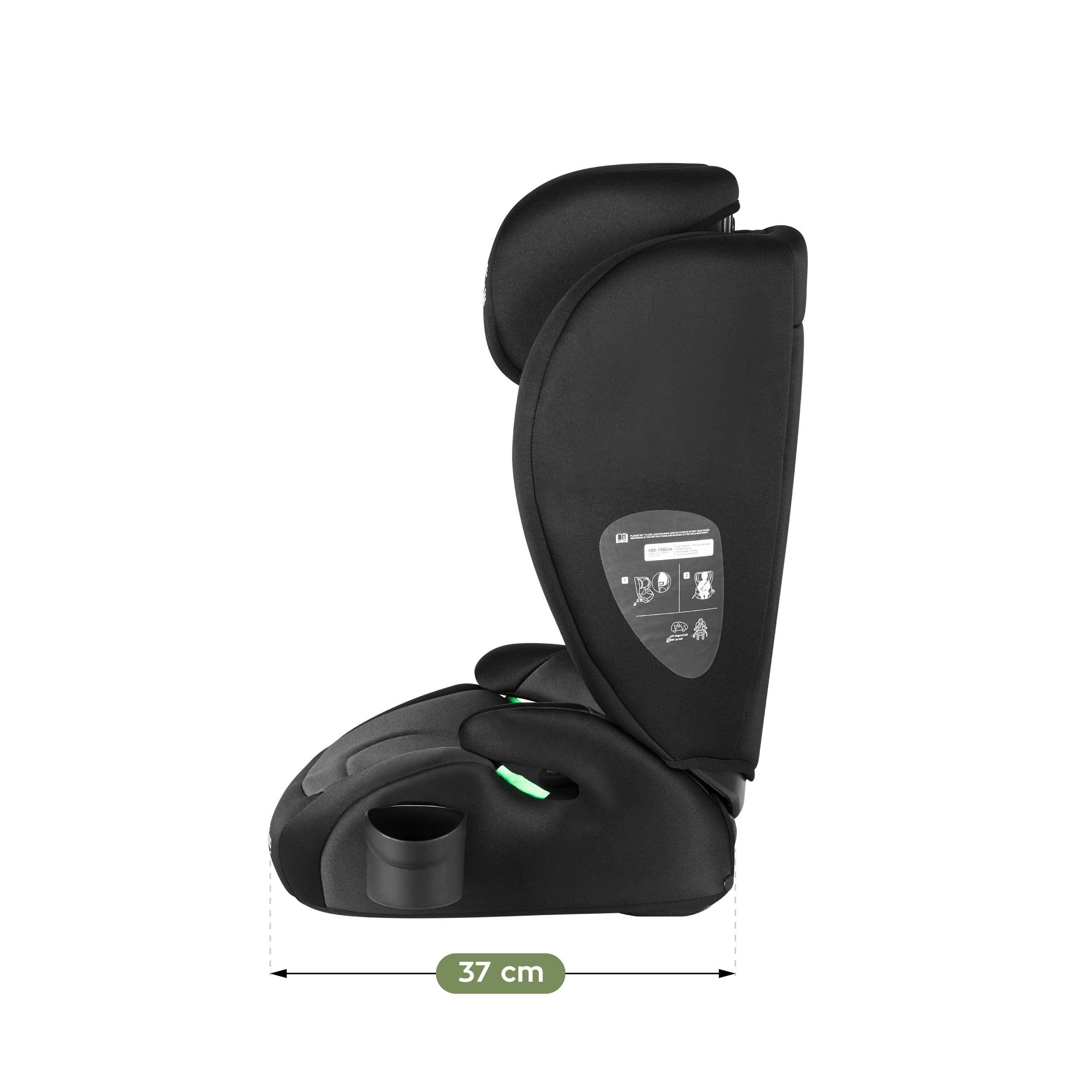 OUTLET Scaun auto Tulano Joy 20 Negru-Gri 100-150 cm I-size