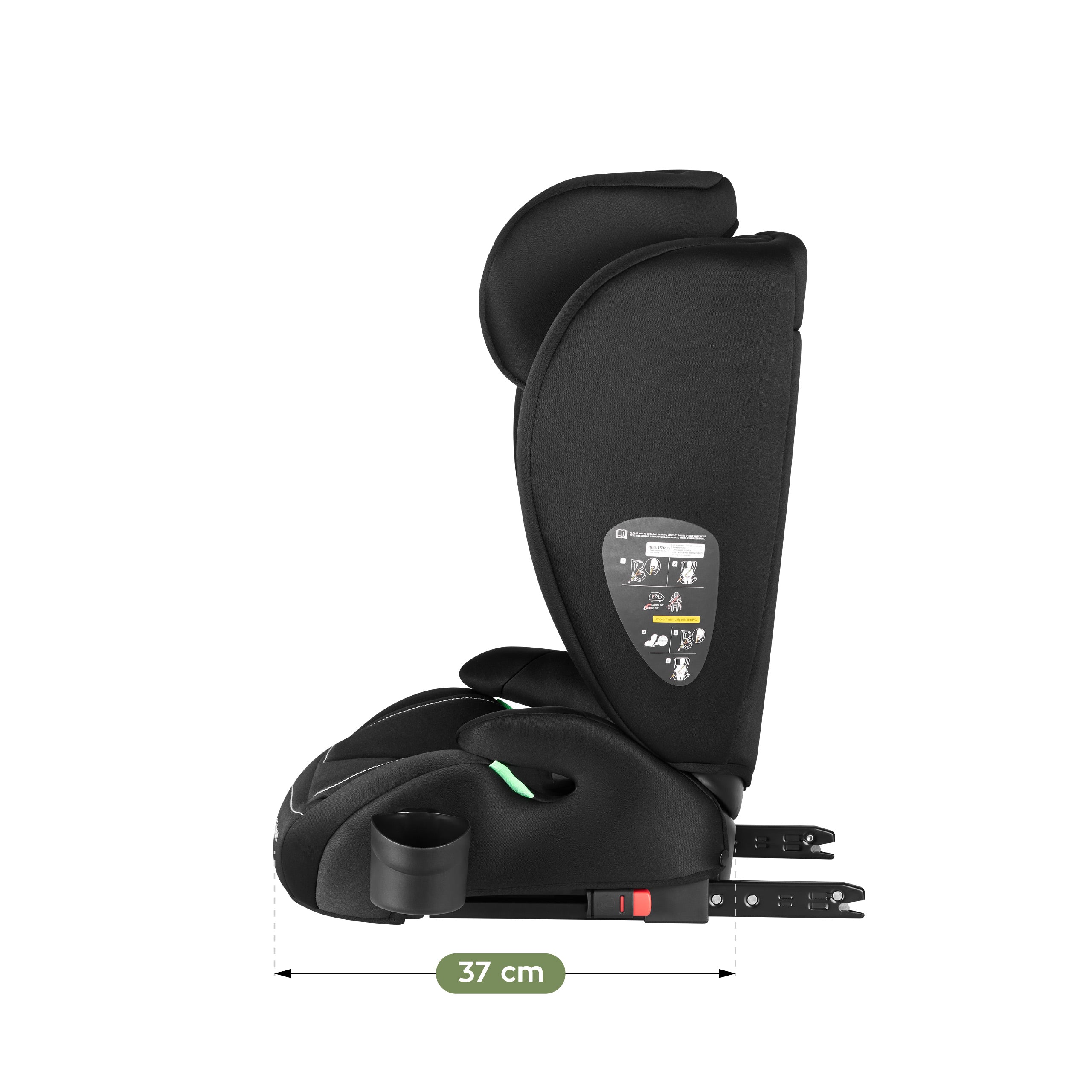 OUTLET Scaun auto Tulano Joy 25 Black 100-150 cm I-size
