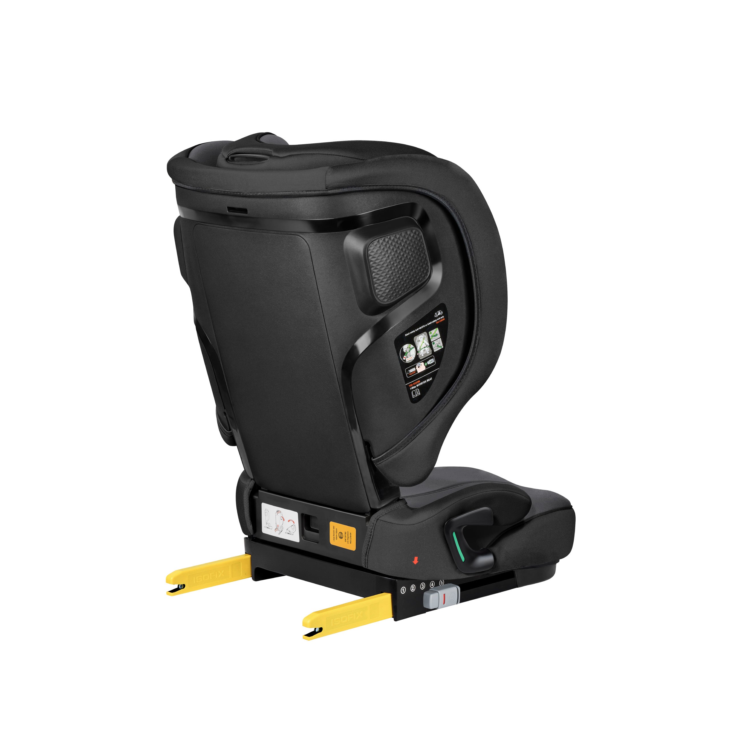 Scaun auto pentru copii cu înălțimea între 100 și 150 cm Tulano Joy 55 Black-Grey I-Size