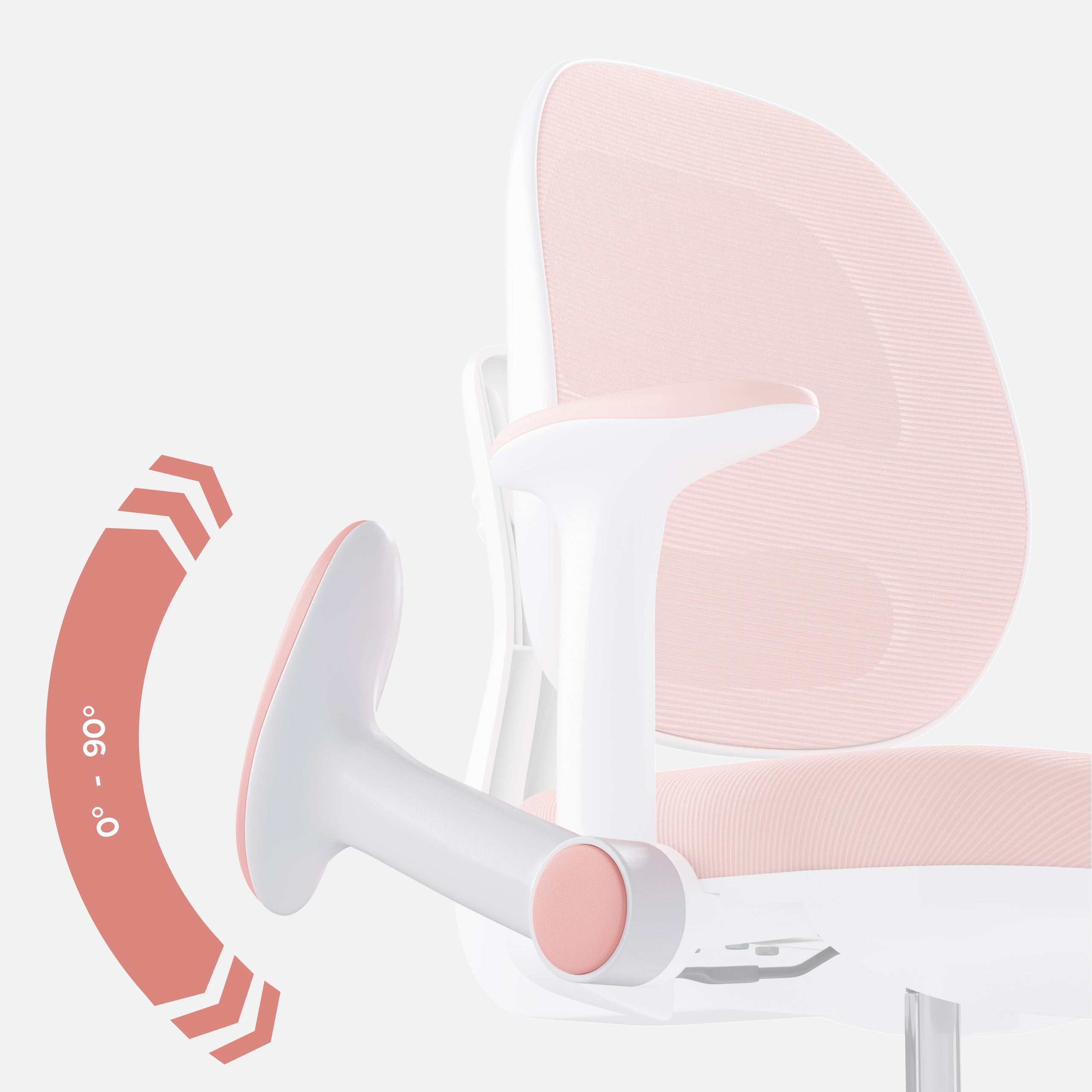 Scaun ergonomic de birou pentru copii Mark Adler Junior 3.6 Pink