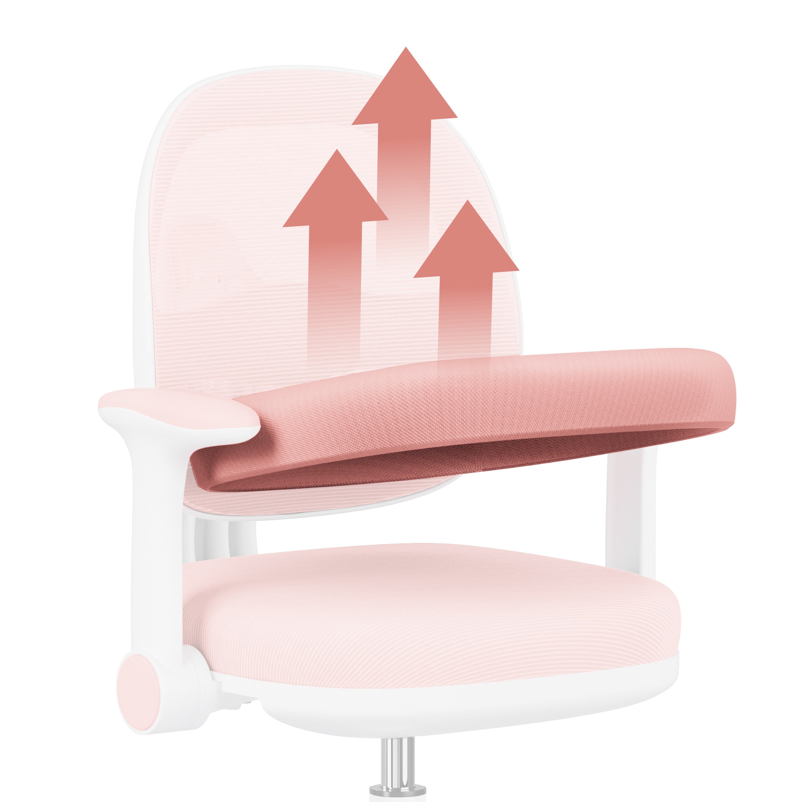 Scaun ergonomic de birou pentru copii Mark Adler Junior 3.6 Pink