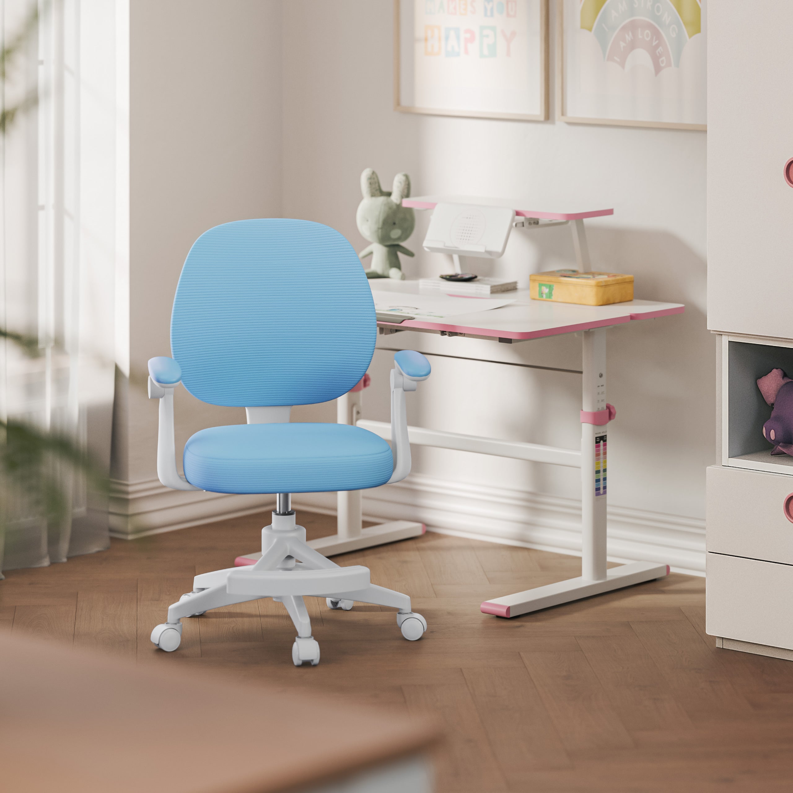 Scaun rotativ pentru copii Mark Adler Junior 3.1 Blue