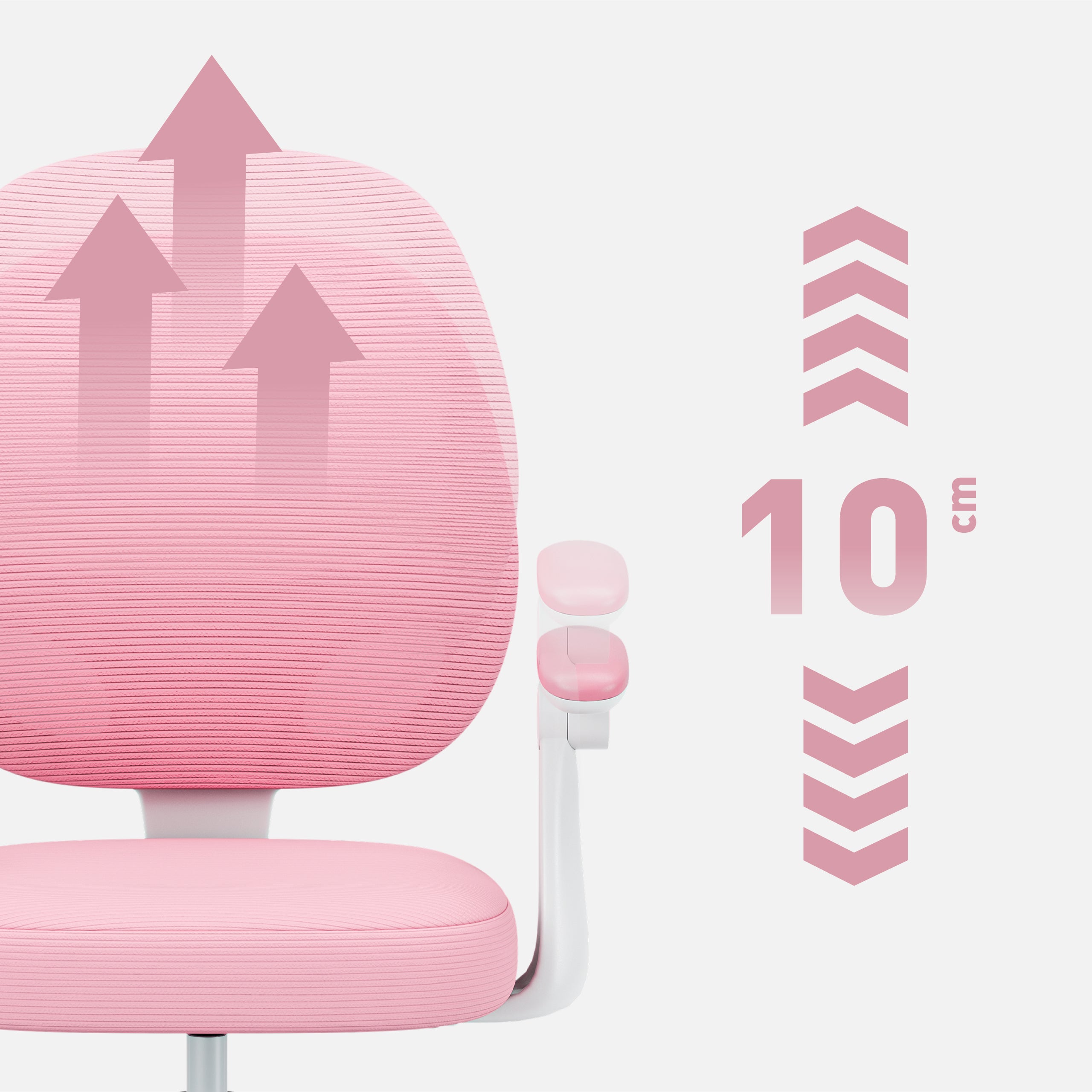 OUTLET Scaun rotativ pentru copii Mark Adler Junior 3.1 Pink