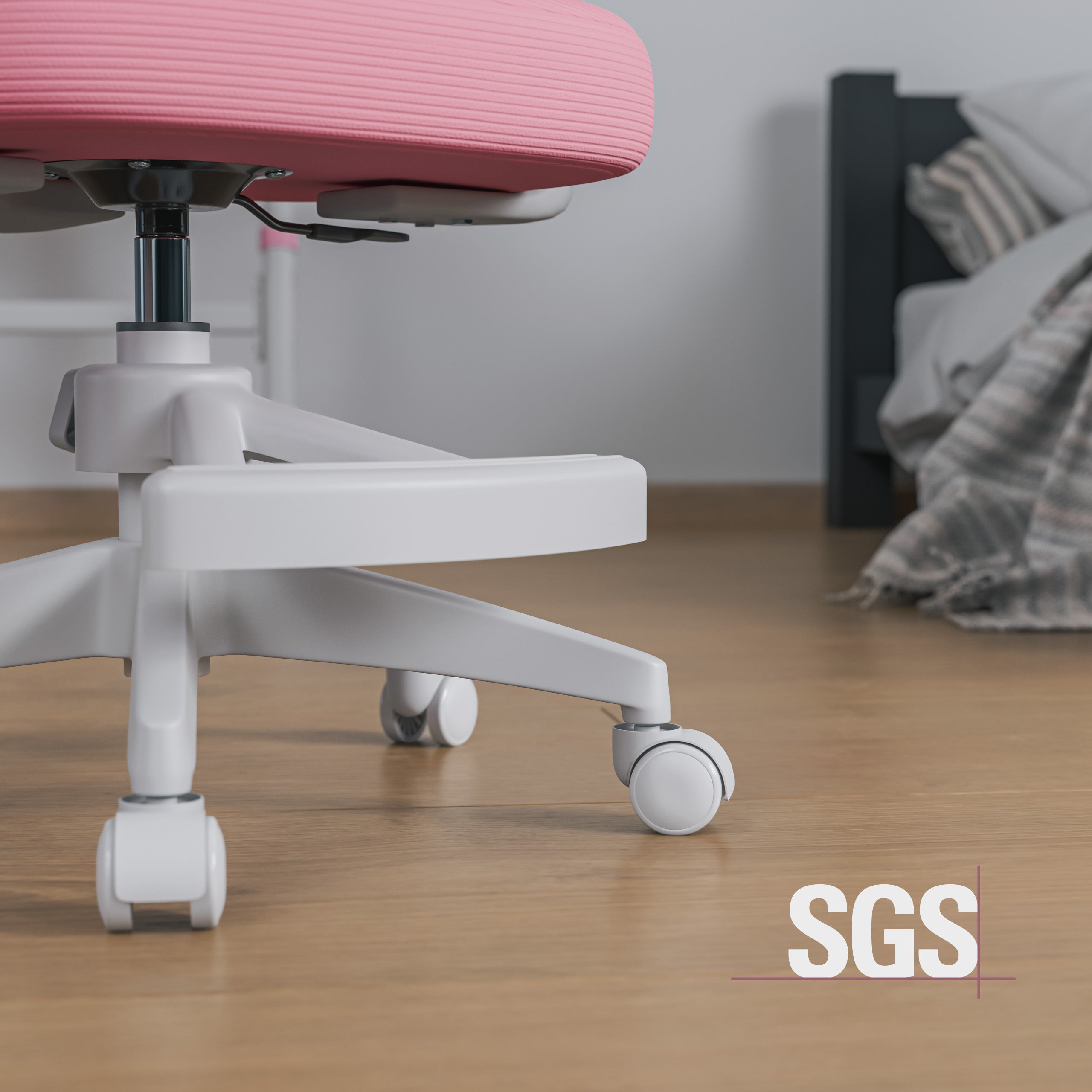 OUTLET Scaun rotativ pentru copii Mark Adler Junior 3.1 Pink