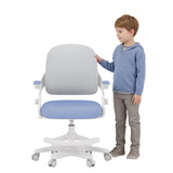 Scaun de birou pentru copii Mark Adler Junior 4.3 Albastru-gri