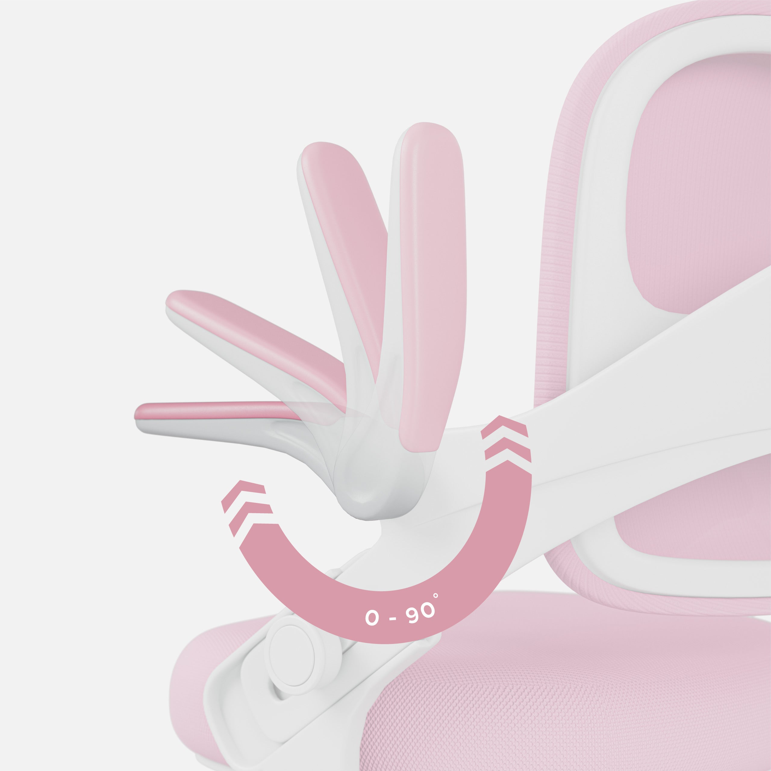 Scaun de birou pentru copii Mark Adler Junior 4.3 Pink