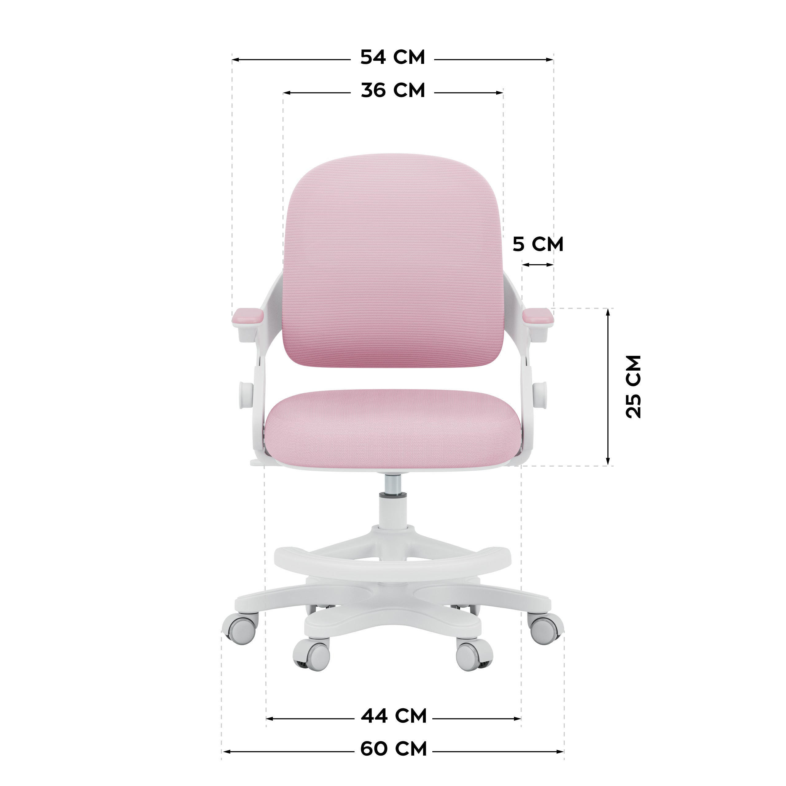 Scaun de birou pentru copii Mark Adler Junior 4.3 Pink