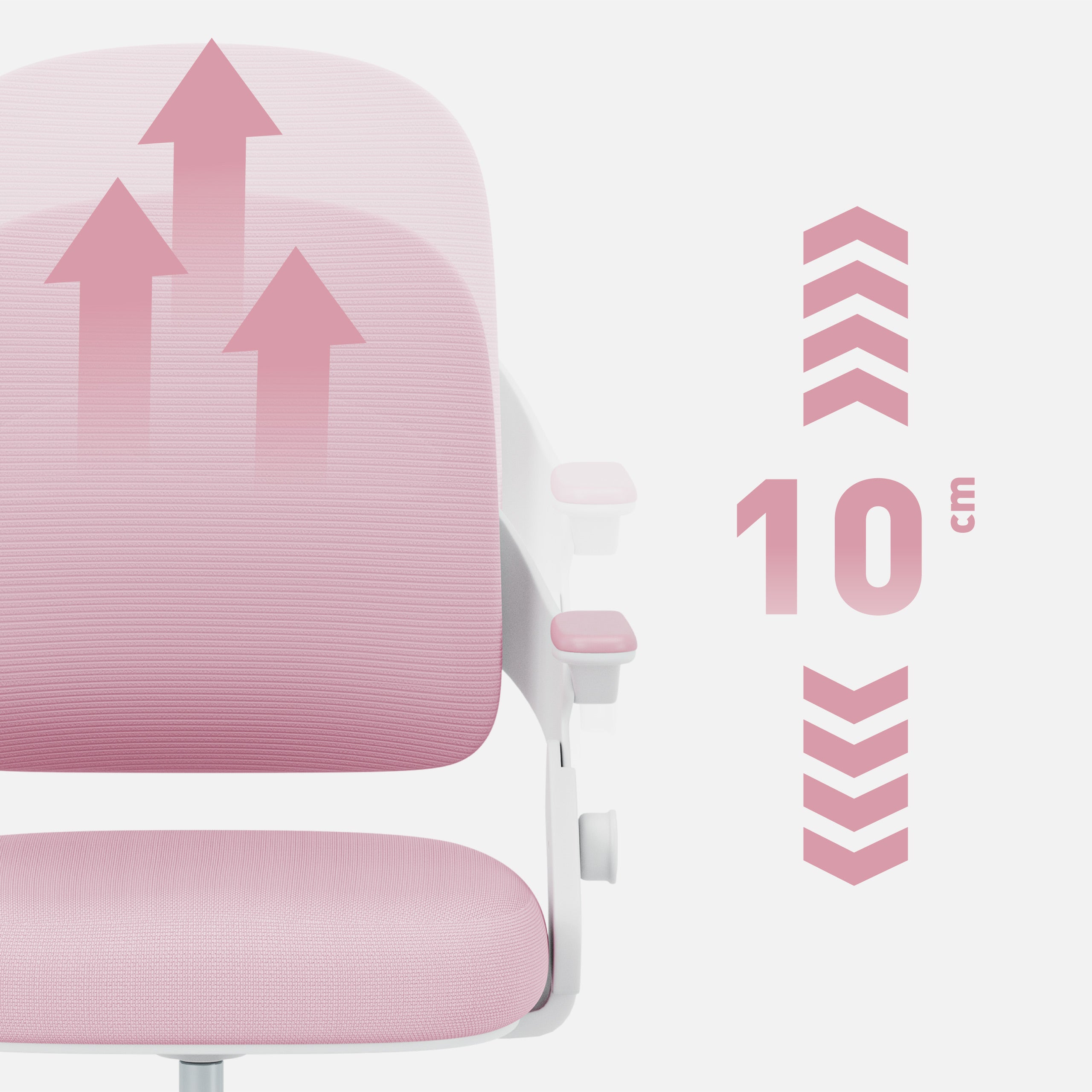 Scaun de birou pentru copii Mark Adler Junior 4.3 Pink