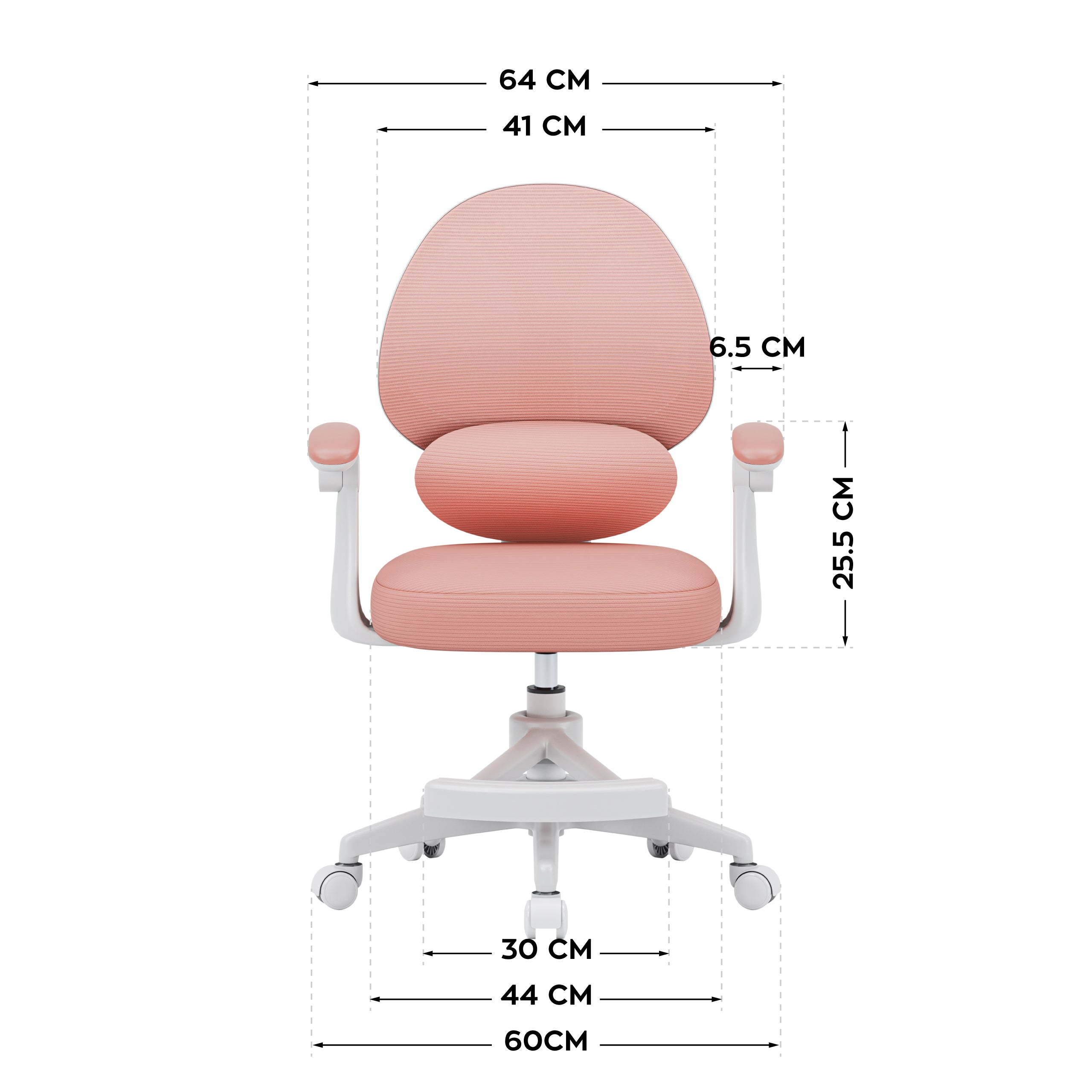 Fotoliu reglabil pentru copii Mark Adler Junior 4.5 Pink