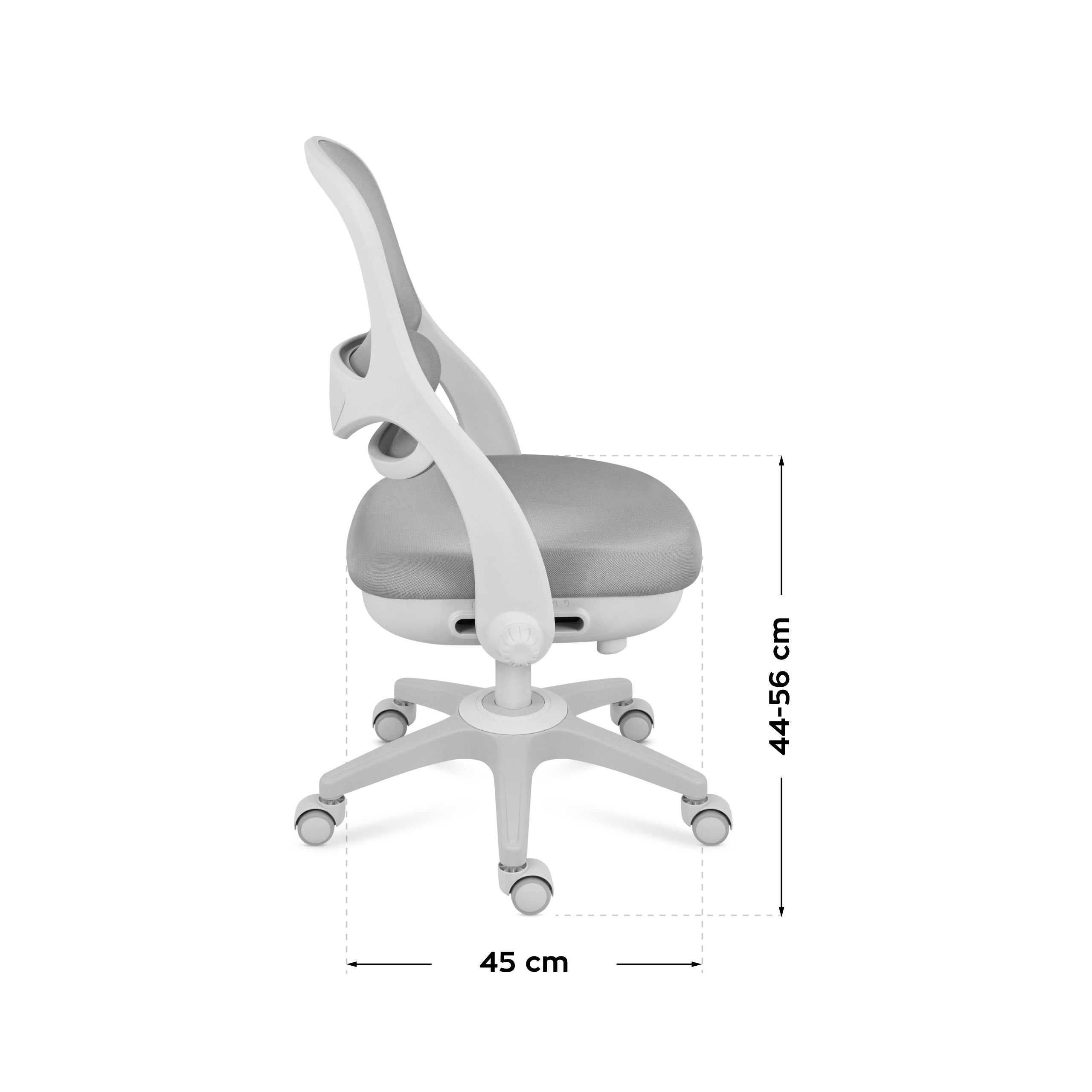 Scaun rotativ pentru copii Mark Adler Junior 4.7 Grey