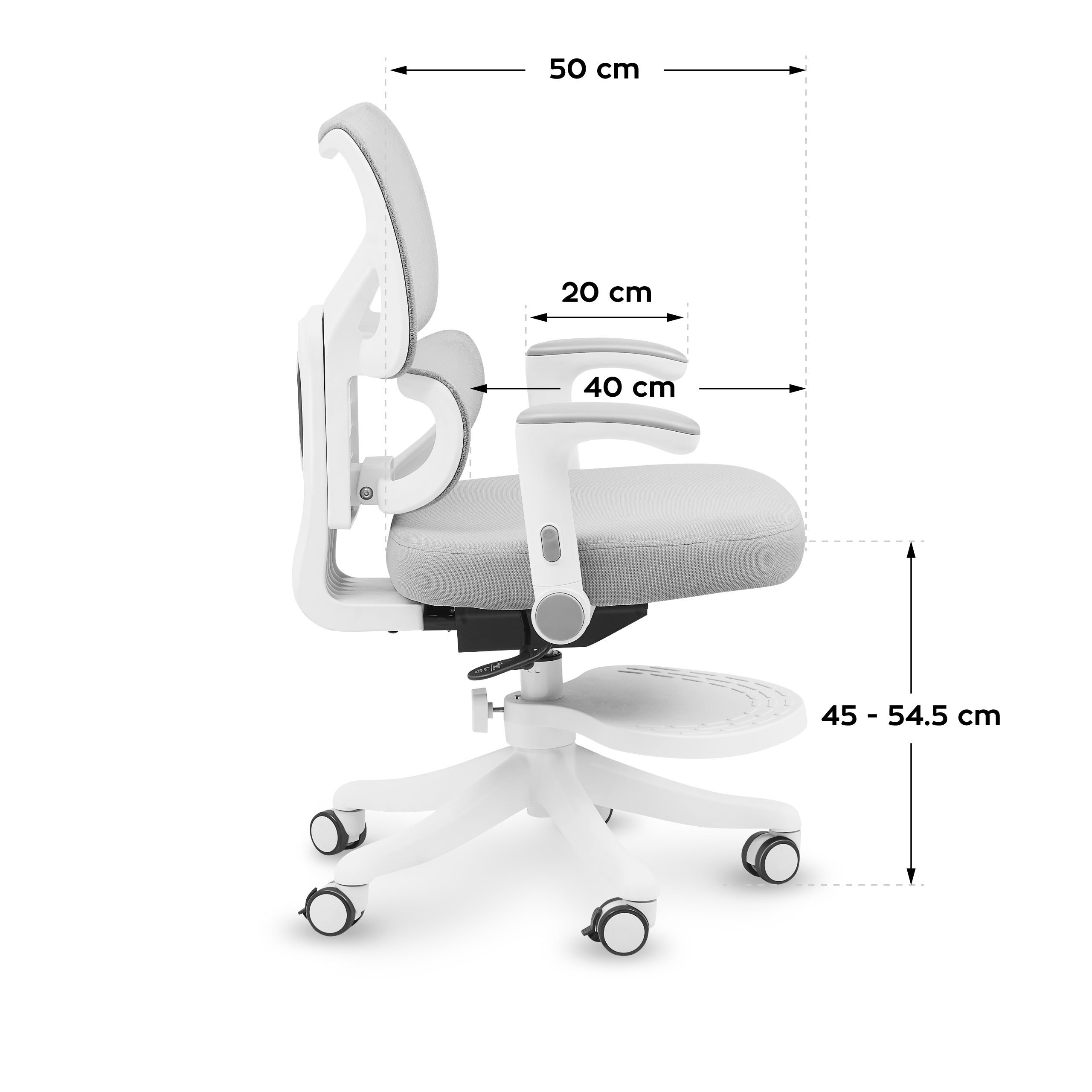Scaun rotativ Mark Adler Junior 5.3 Grey