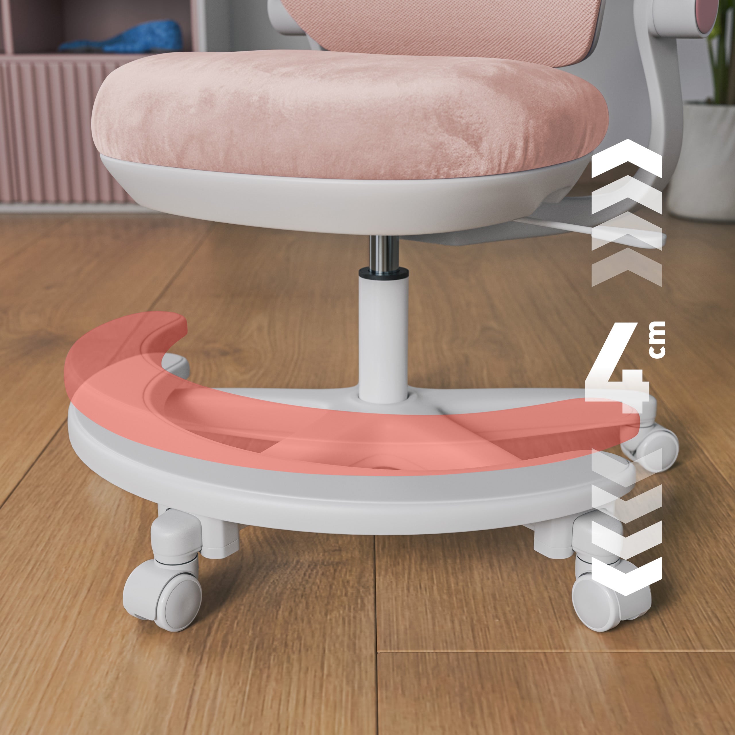 Scaun de birou pentru copii Mark Adler Junior 5.7 Pink