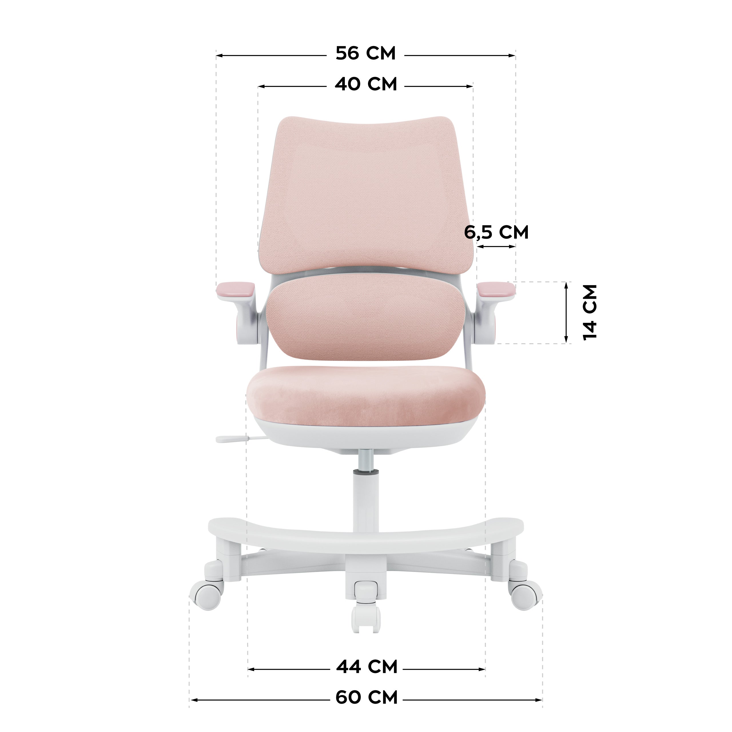 Scaun de birou pentru copii Mark Adler Junior 5.7 Pink