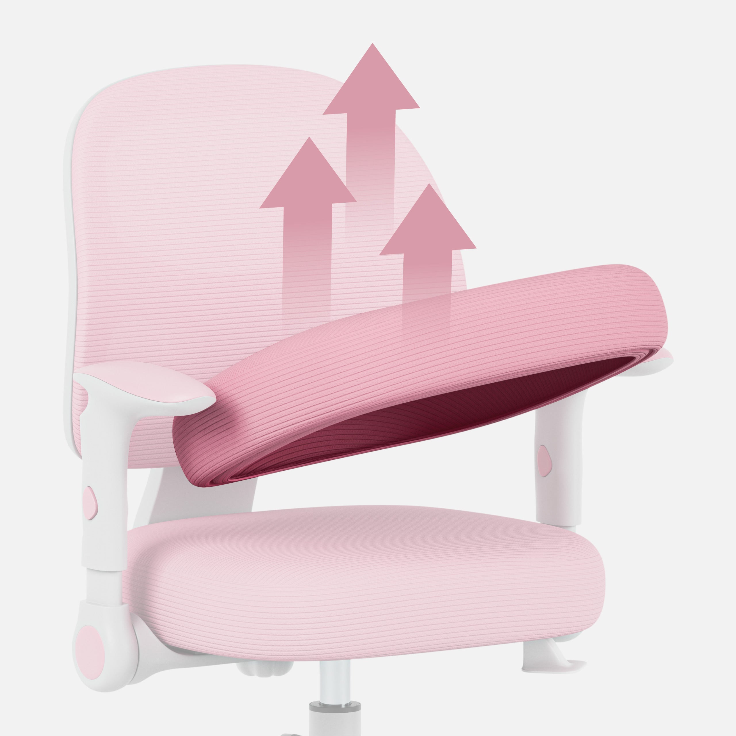 Fotoliu reglabil pentru copii Mark Adler Junior 5.0 Pink