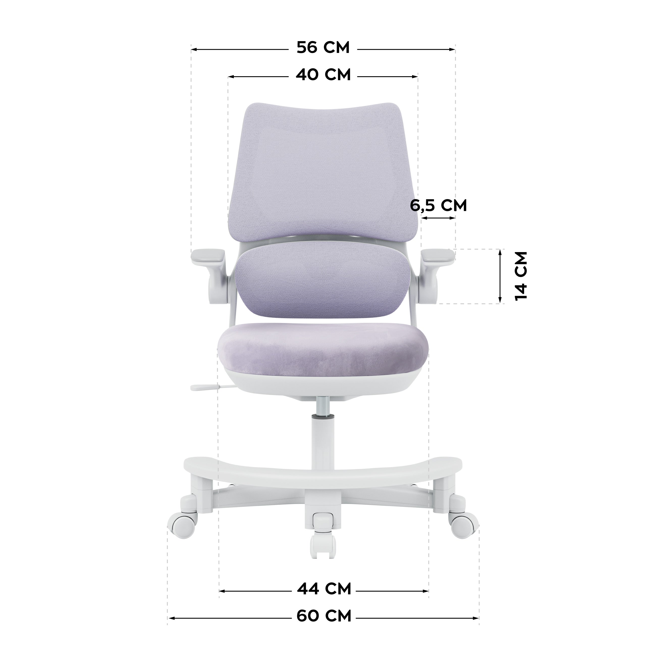 Scaun de birou pentru copii Mark Adler Junior 5.7 Purple