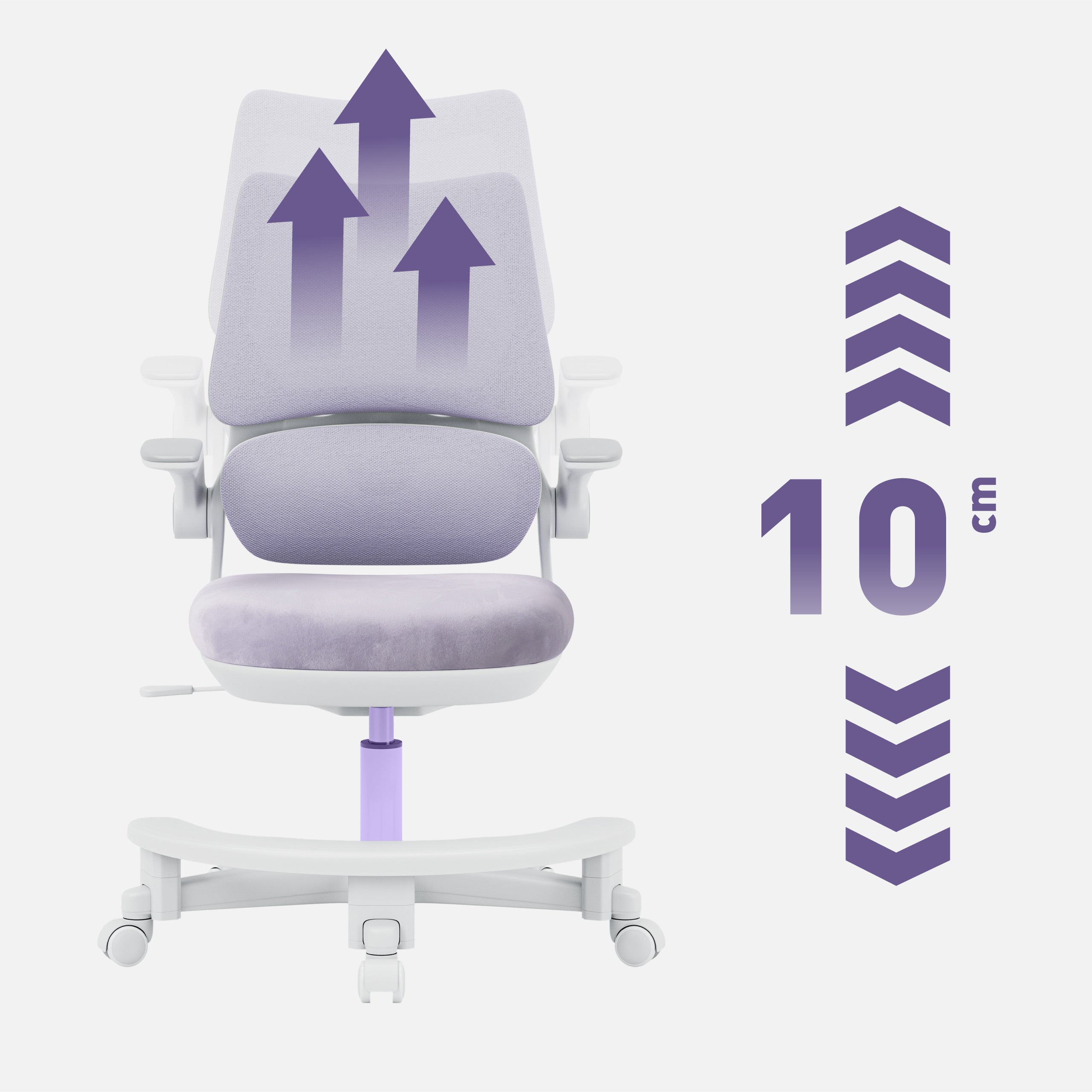 Scaun de birou pentru copii Mark Adler Junior 5.7 Purple