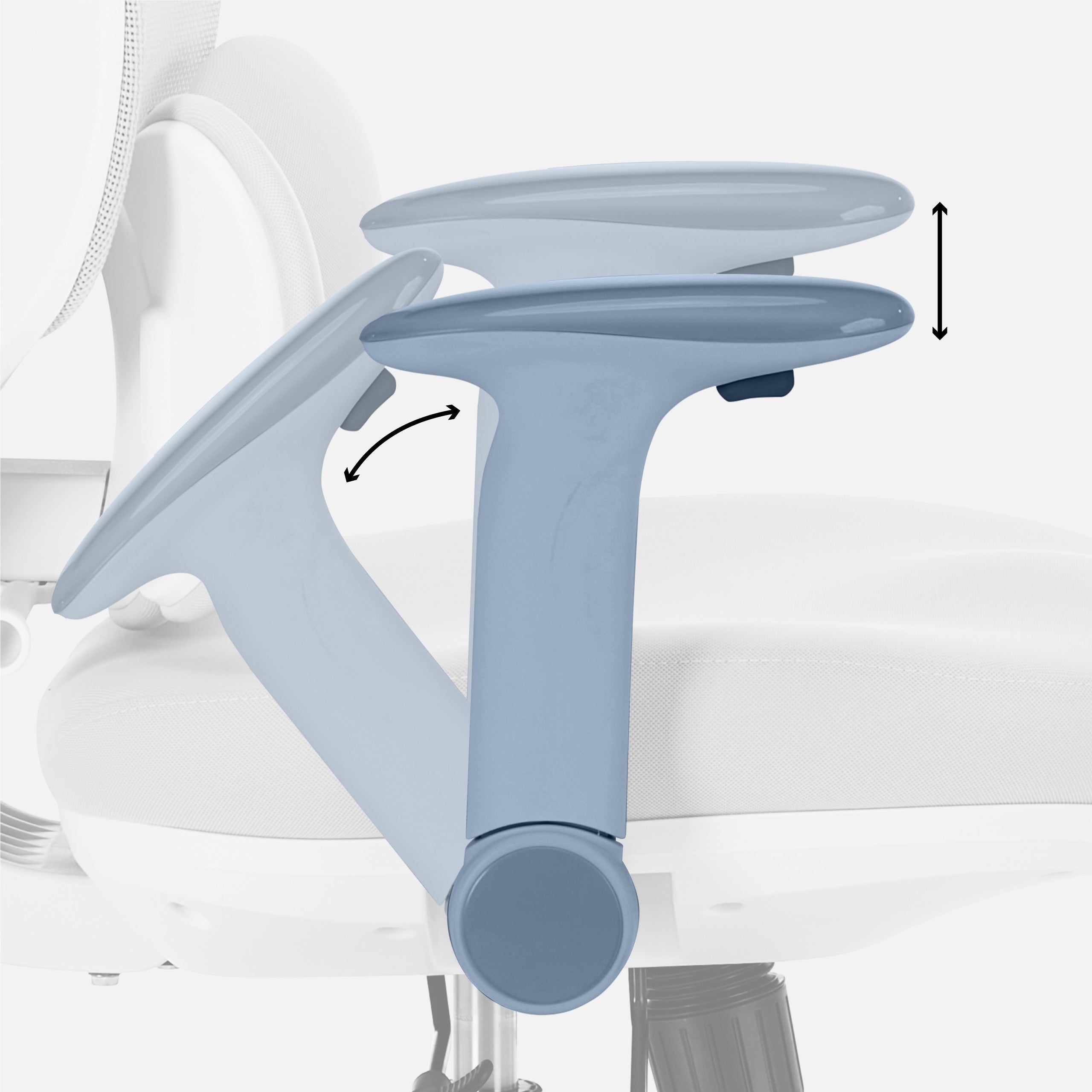 Scaun ergonomic pentru copii Mark Adler Junior 6.3 Grey