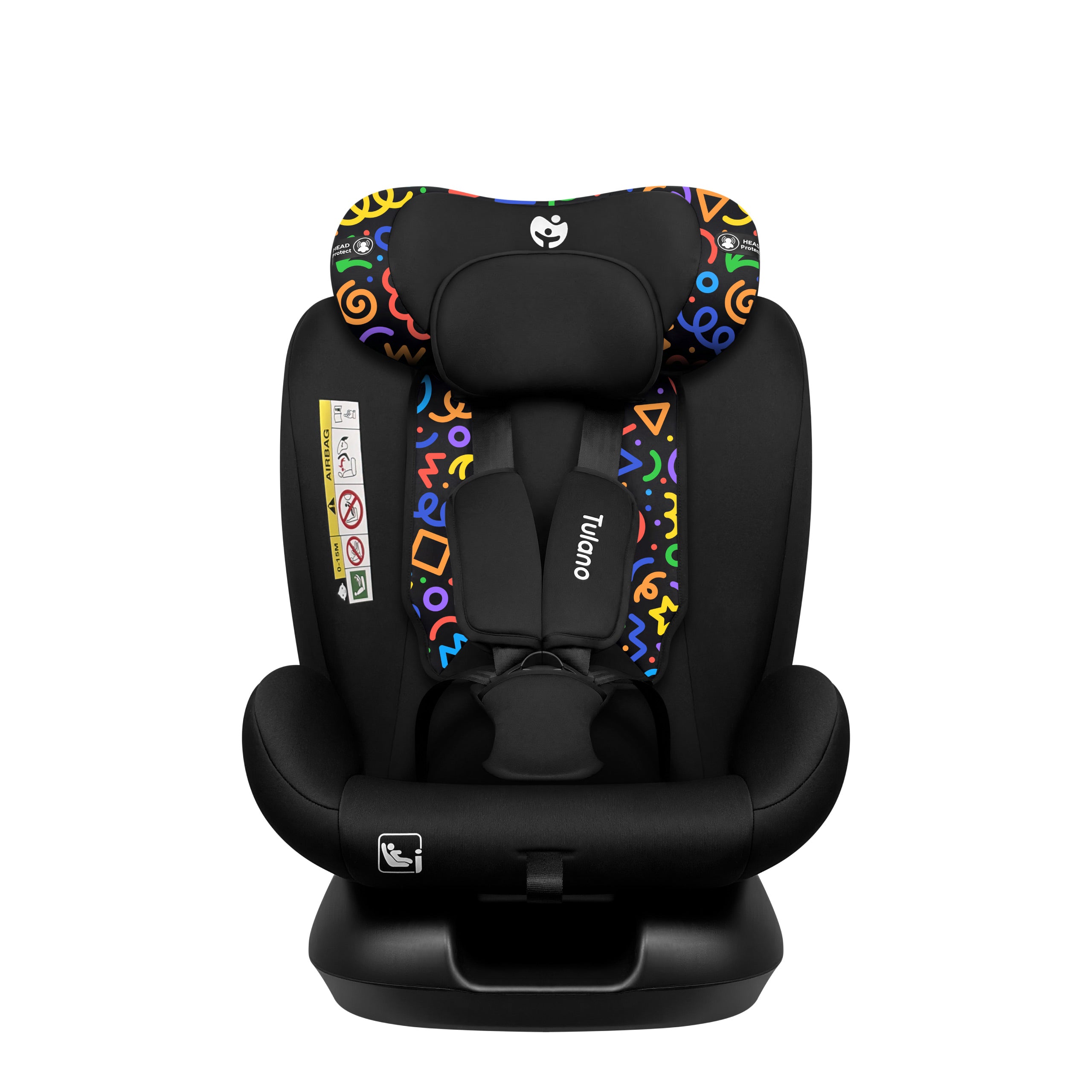 Scaun auto pentru copii Tulano Loom 15 Black Loco