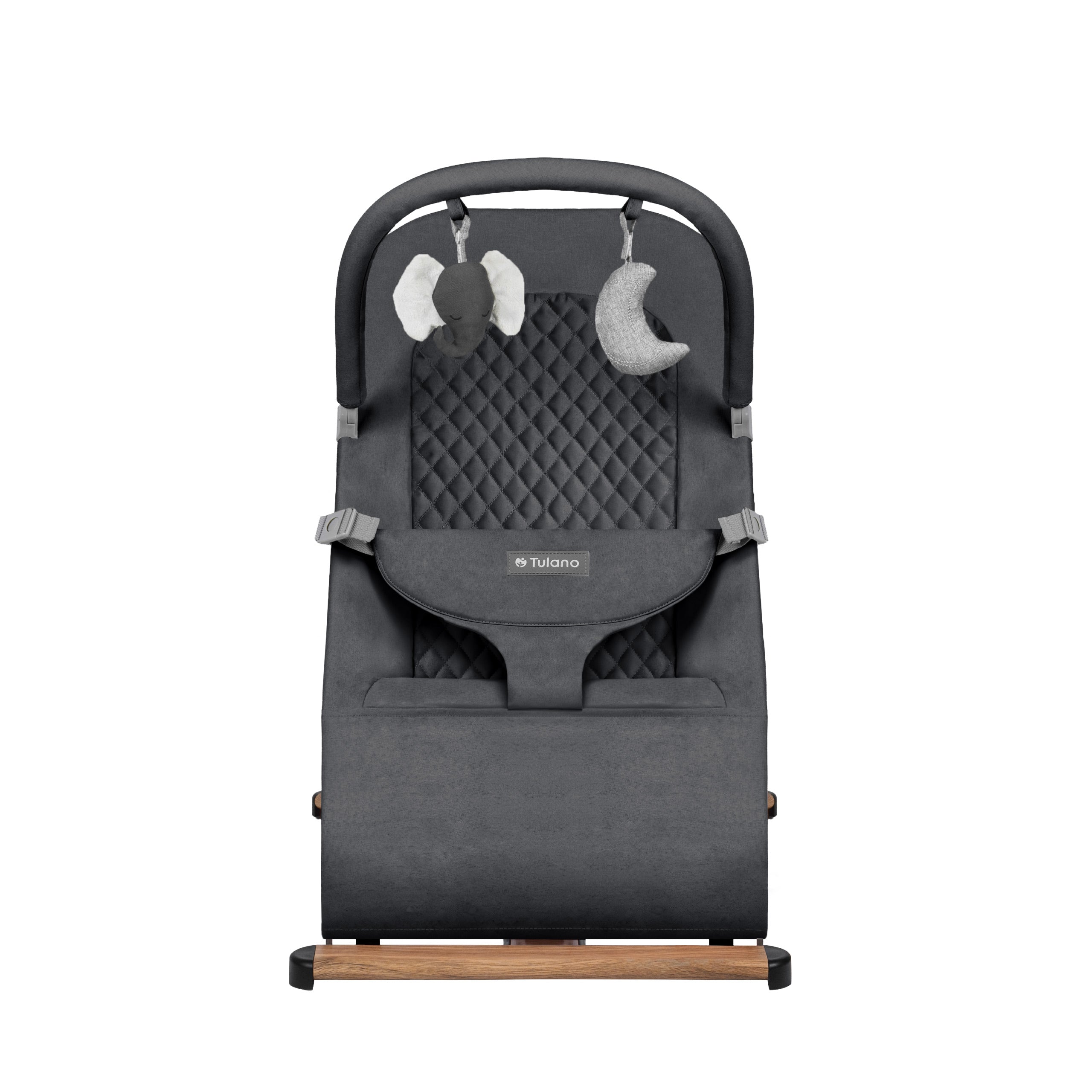Scaun balansoar Tulano Moon 30 Graphite, de culoare grafit