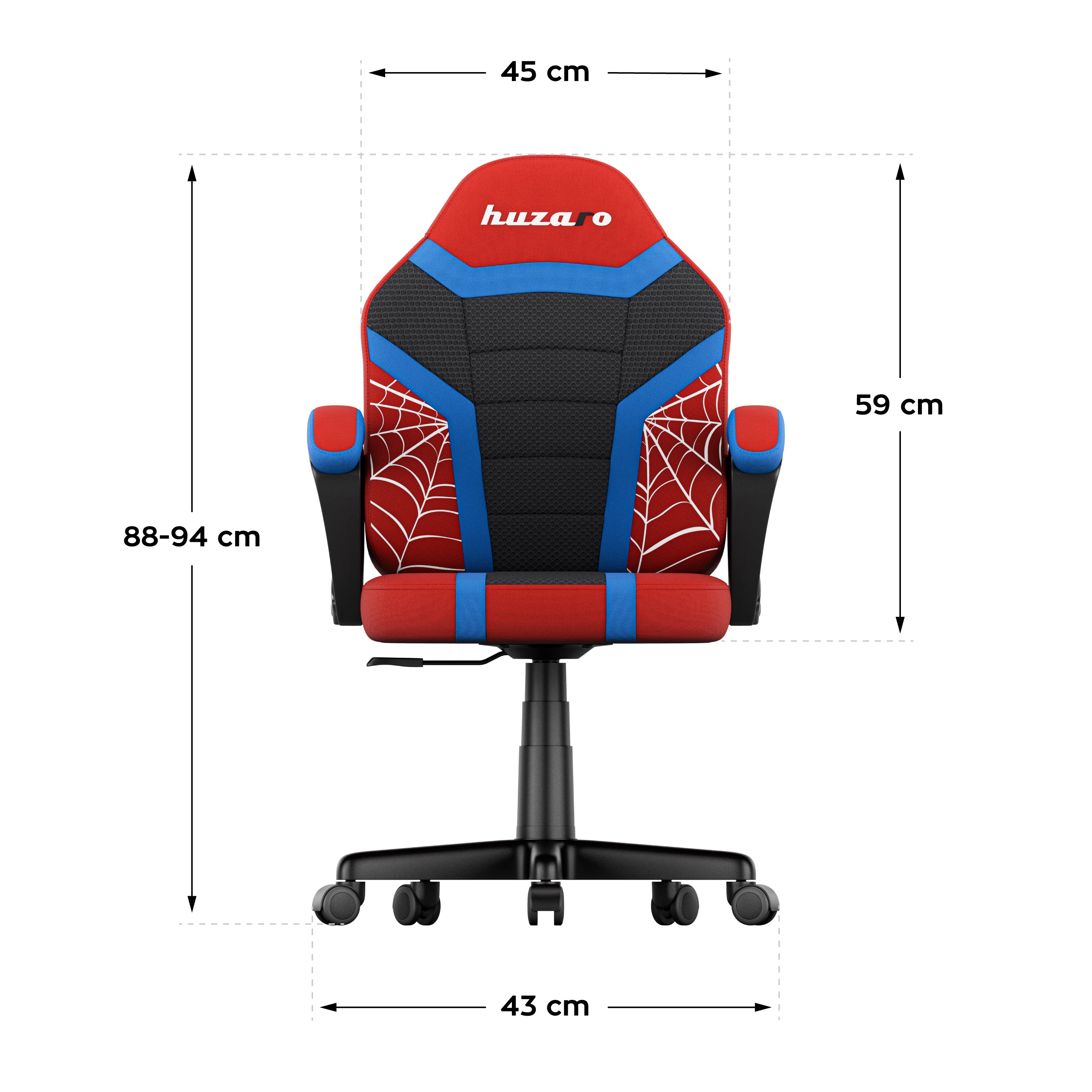 Scaun de gaming pentru copii Huzaro Ranger 1.0 Spider Mesh