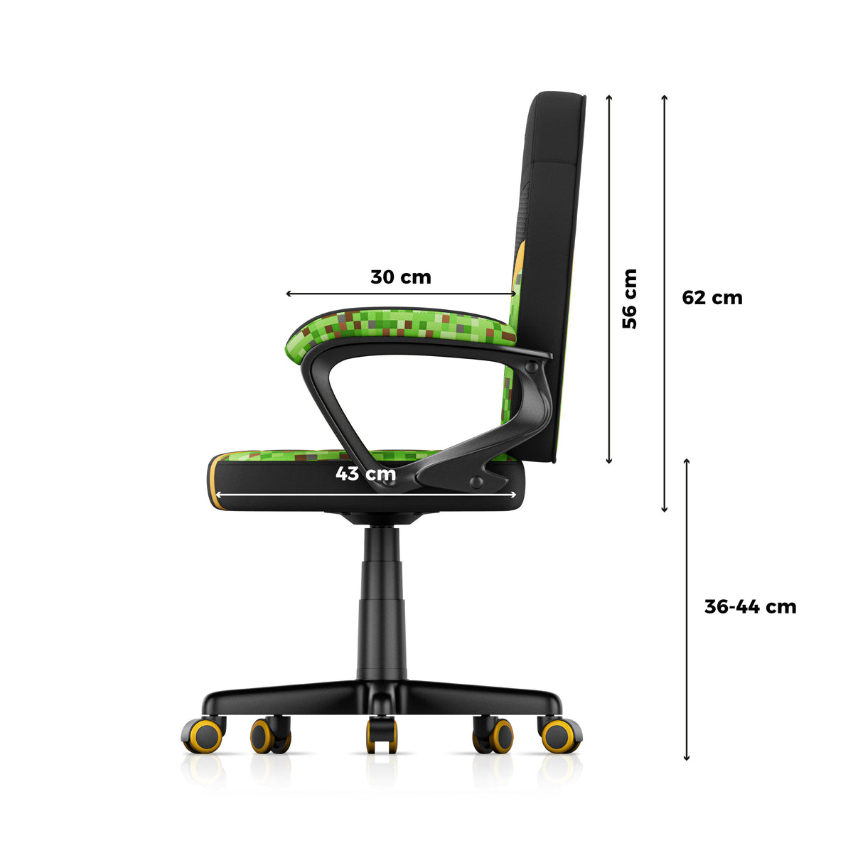 Scaun de gaming pentru copii HUZARO RANGER 1.0 Pixel Mesh