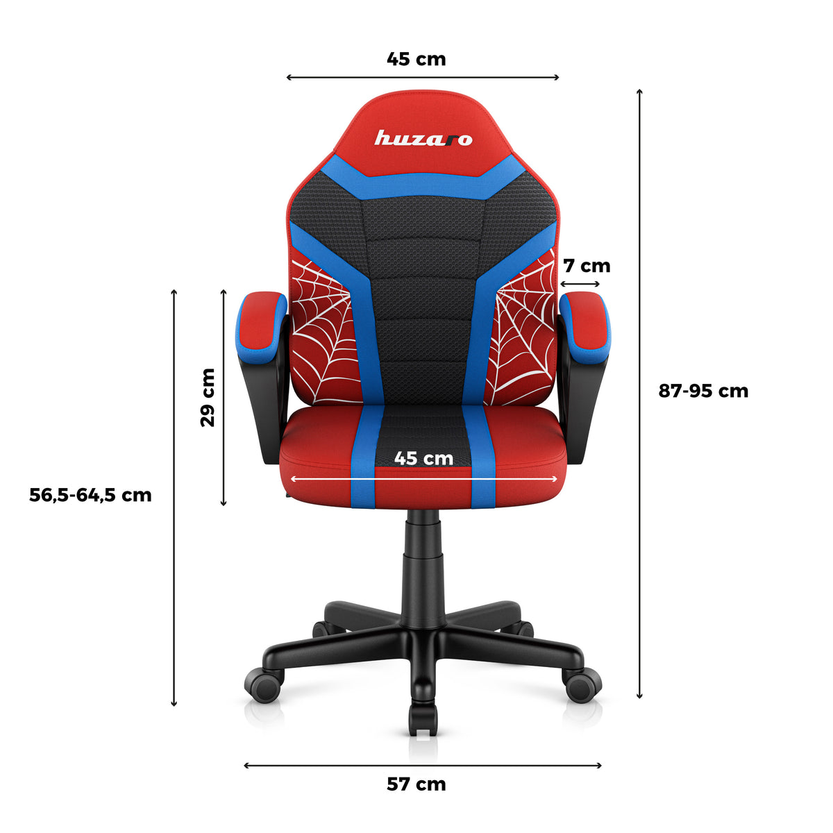 Scaun de gaming pentru copii Huzaro Ranger 1.0 Spider Mesh