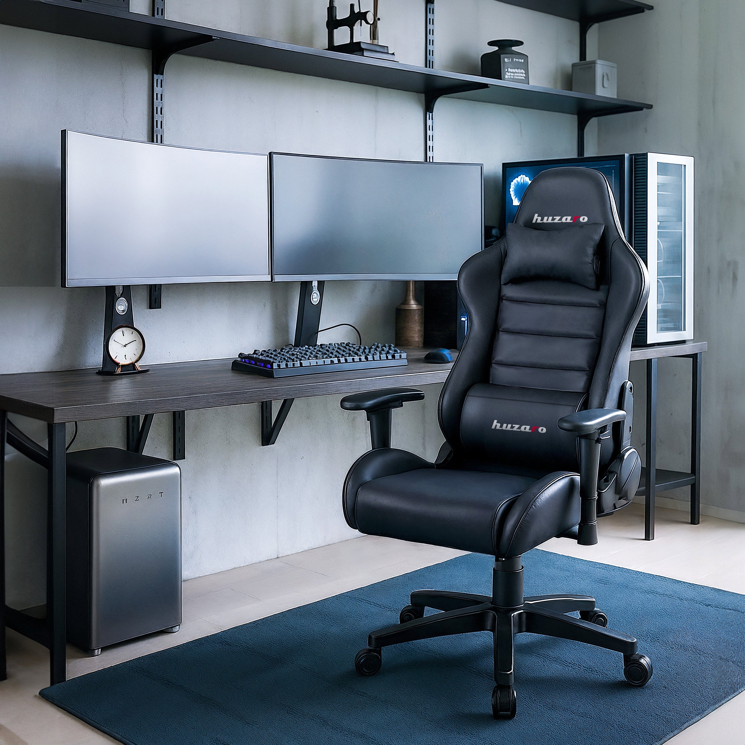 Scaun de gaming pentru copii HUZARO RANGER 6.0 Negru