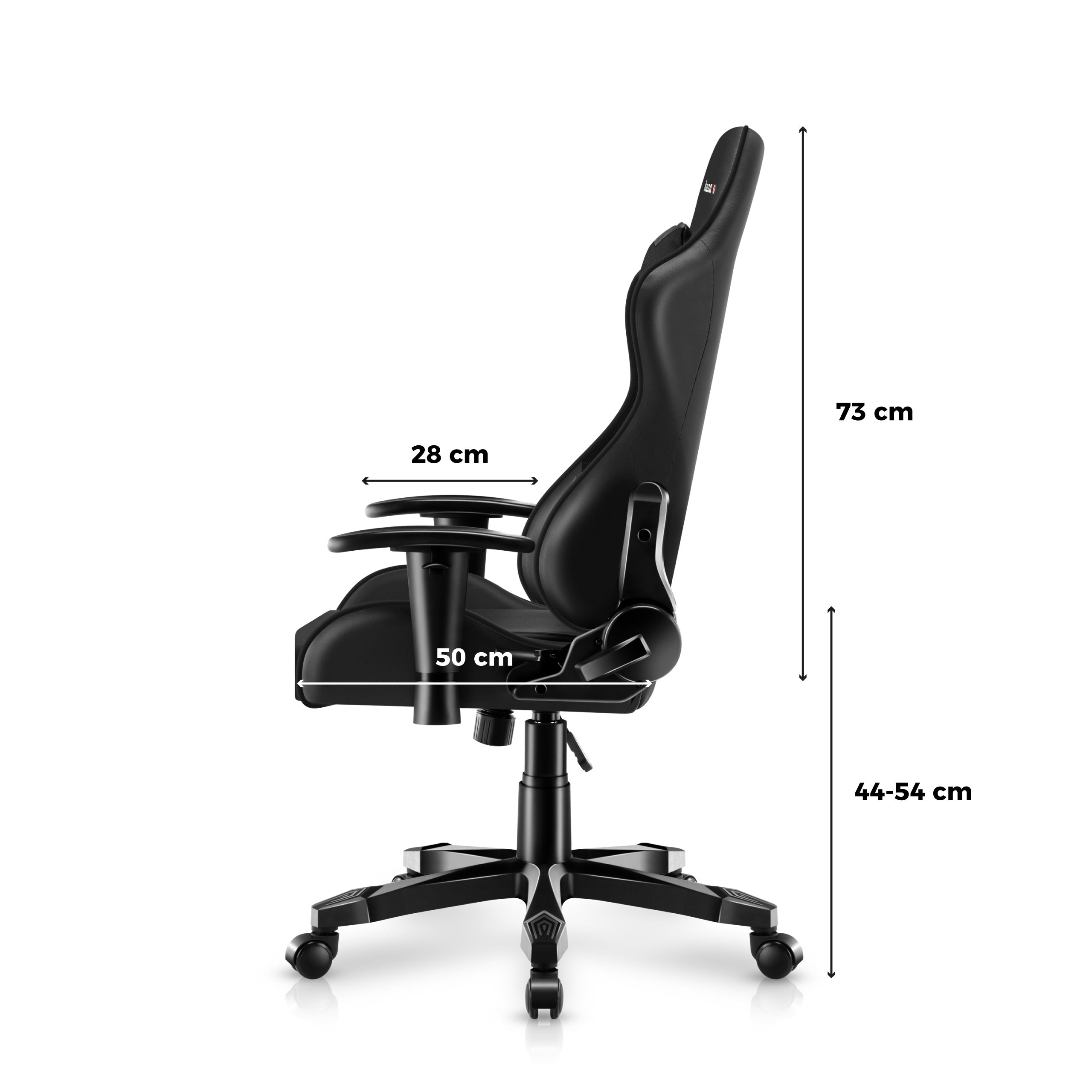 Scaun de gaming pentru copii HUZARO RANGER 6.0 Negru